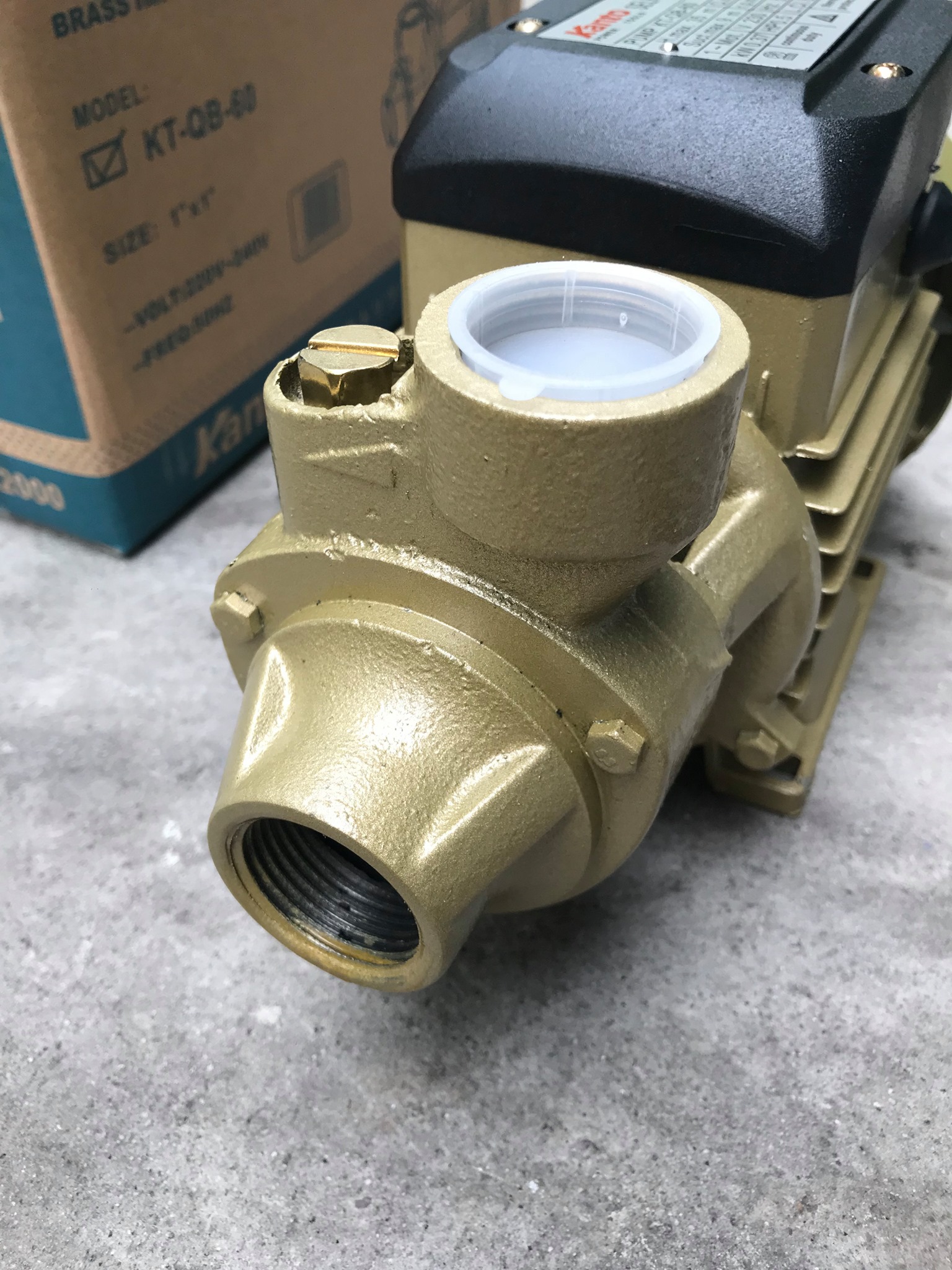 ปั๊มน้ำหอยโข่ง ยี่ห้อ Kanto รุ่น KT-QB-60