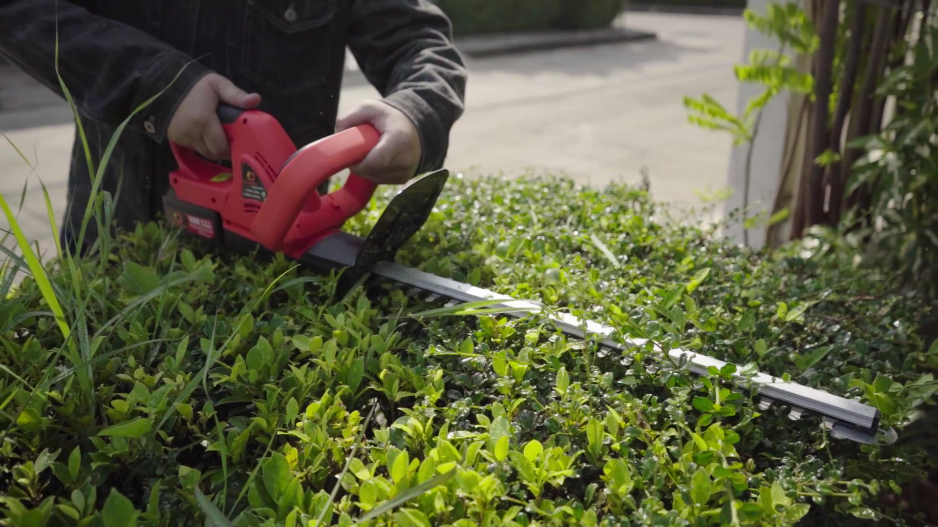 เครื่องตัดแต่งพุ่มไม้แบต 168V ยี่ห้อ Onsen รุ่น CS480