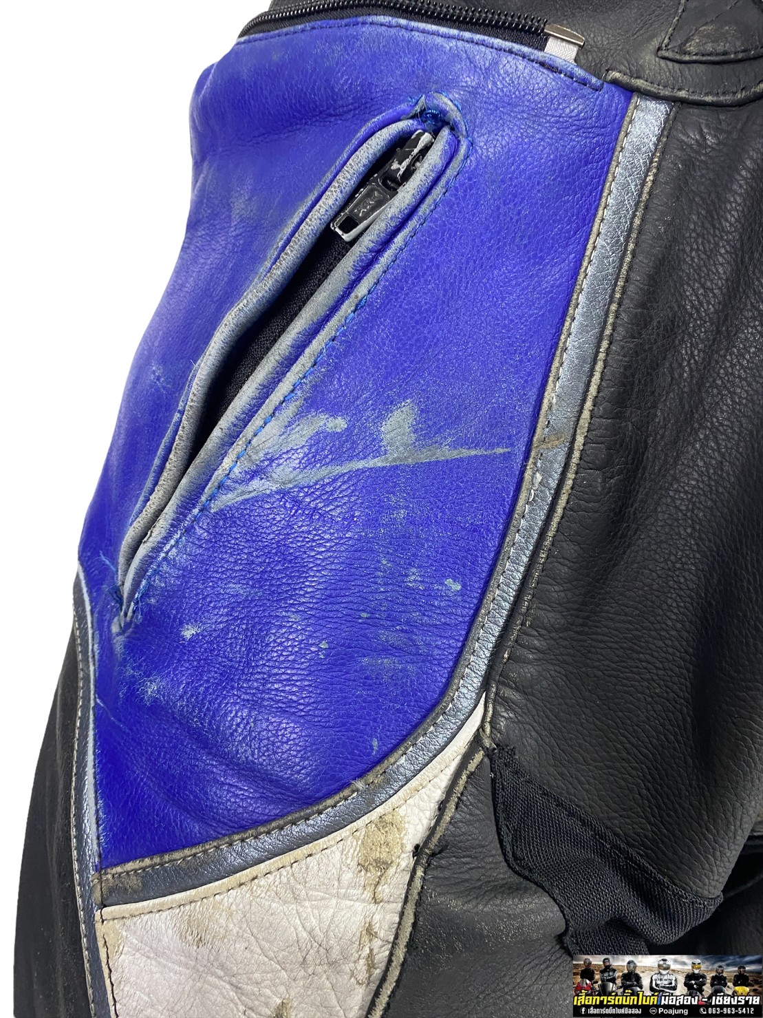 กางเกงขี่มอเตอร์ไซด์ ( มือสอง ) RCTS 016 : เอว 36" ยาว 27" FRANK THOMAS