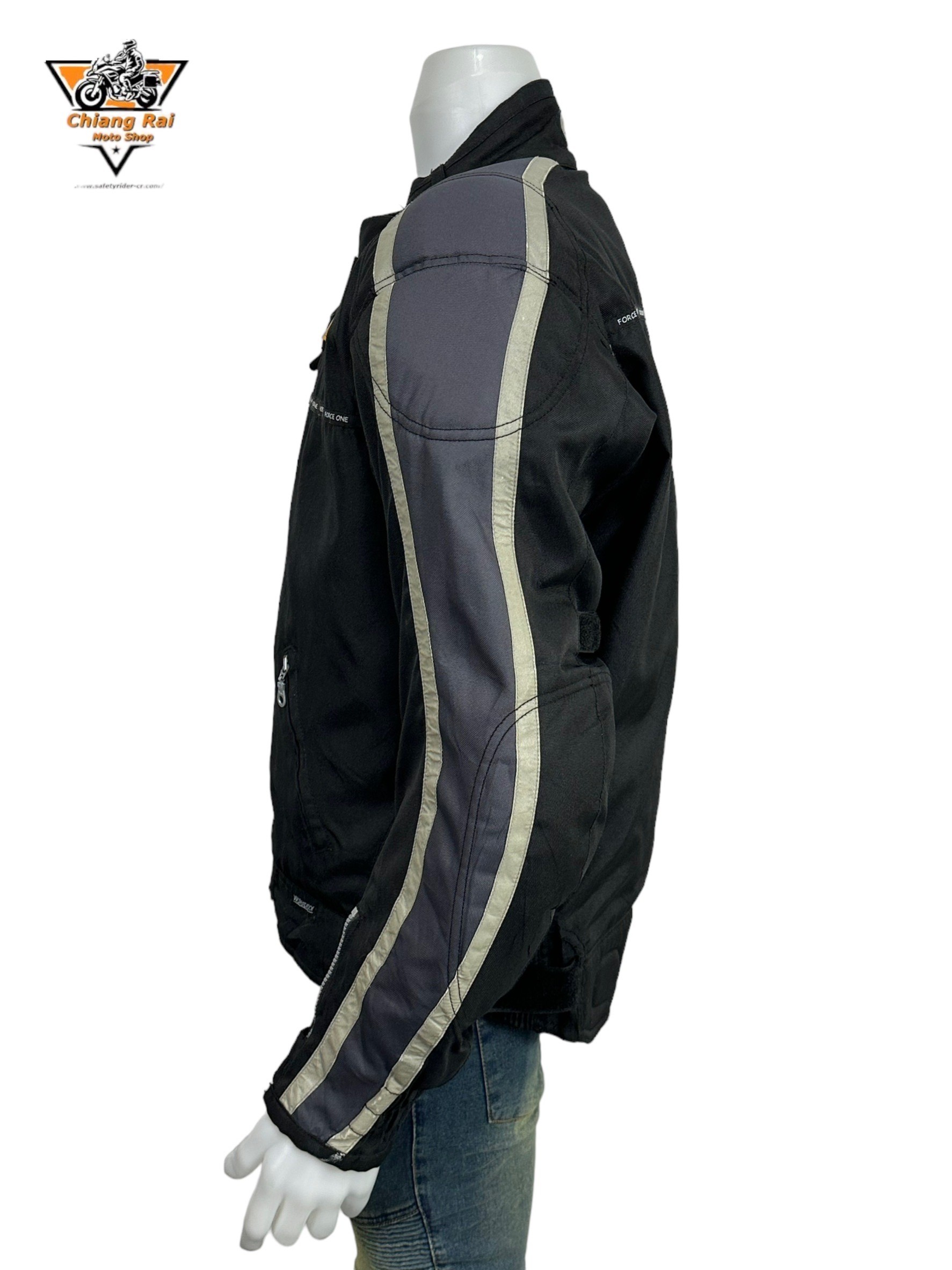 เสื้อขี่มอเตอร์ไซด์( มือสอง) RCSA 823 : อก 50" ยาว 26" (XL) **Force**