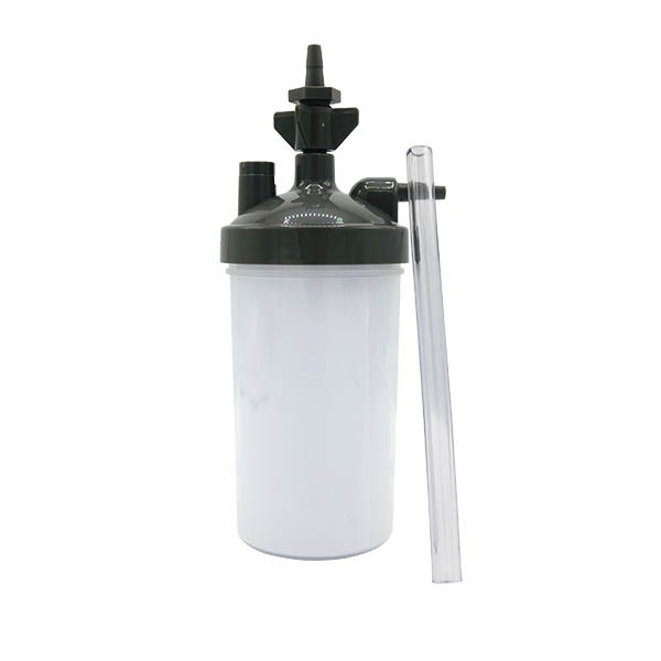 กระบอกทำความชื้น Oxygen Humidifier Bottle สำหรับเครื่องผลิตออกซิเจน INVACARE และ YUWELL รุ่น 7F-5W, 7F-8W, 7F-10W