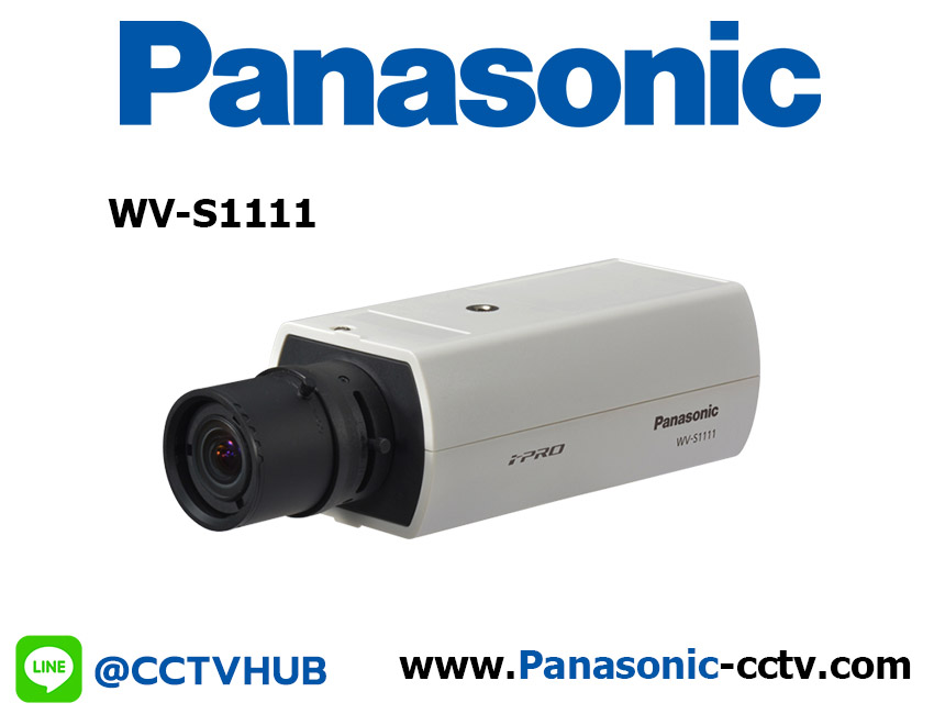 กล้องวงจรปิด Panasonic รุ่น WV-S1111