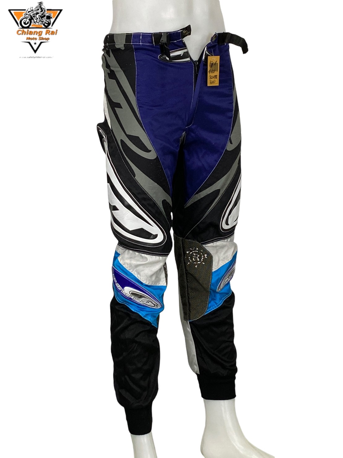 กางเกงขี่มอเตอร์ไซด์ ( มือสอง ) E&A 422: เอว 30" ยาว 28" **JT**