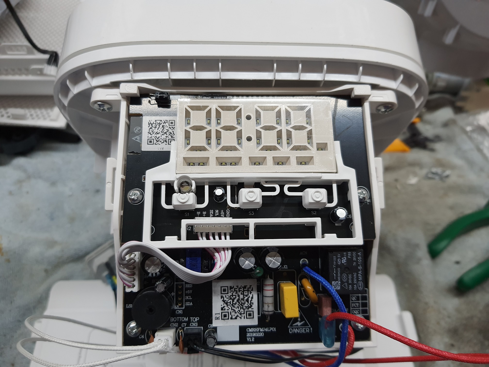 ซ่อมหม้อหุงข้าว ยี่ห้อ Xiaomi Mijia รุ่น DFB201CM อาการเปิดไม่ติด