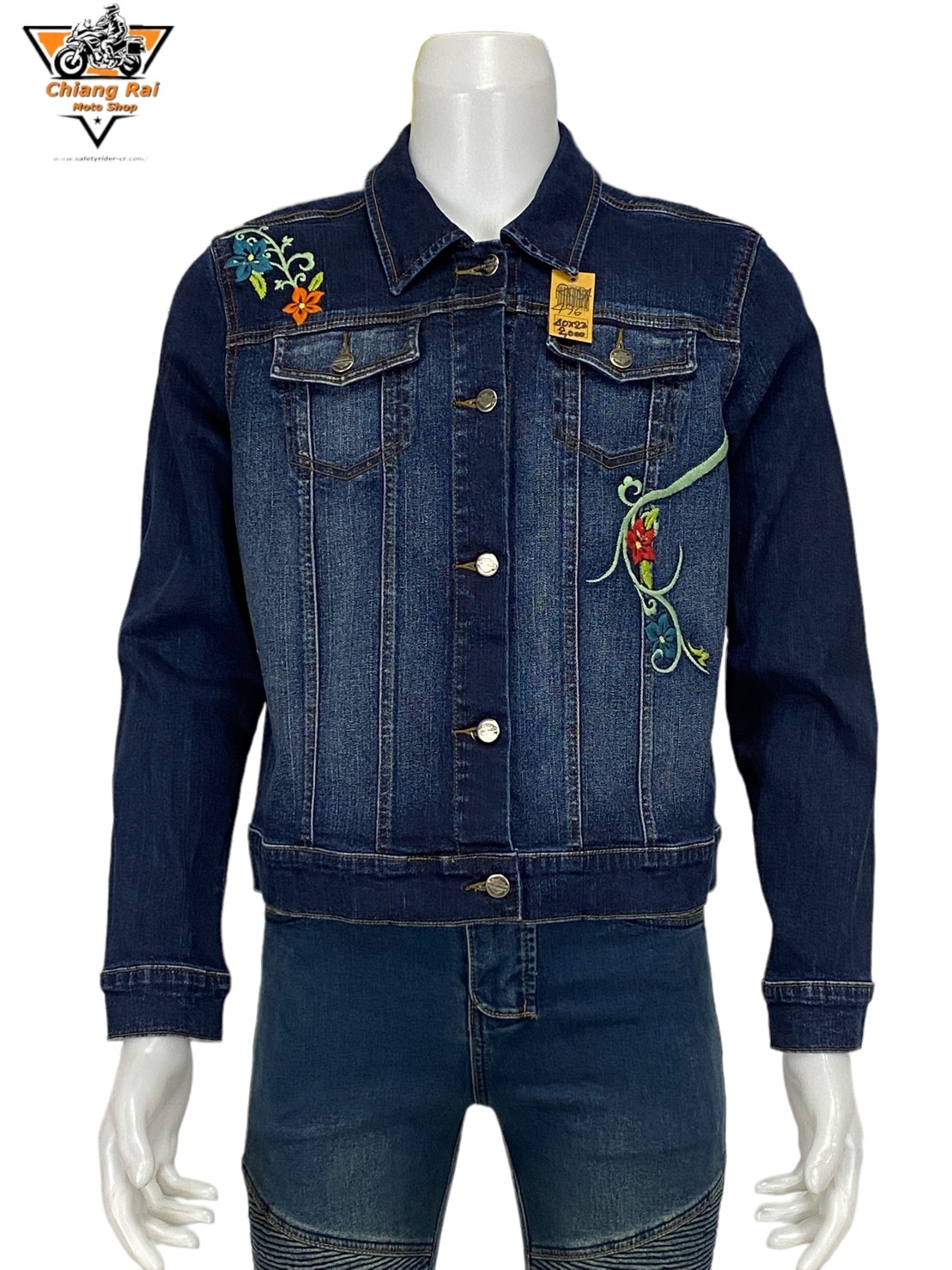 เสื้อขี่มอเตอร์ไซด์( มือสอง) RCSA 496: อก 40" ยาว 22" (S)**HARLEY DAVIDSON**