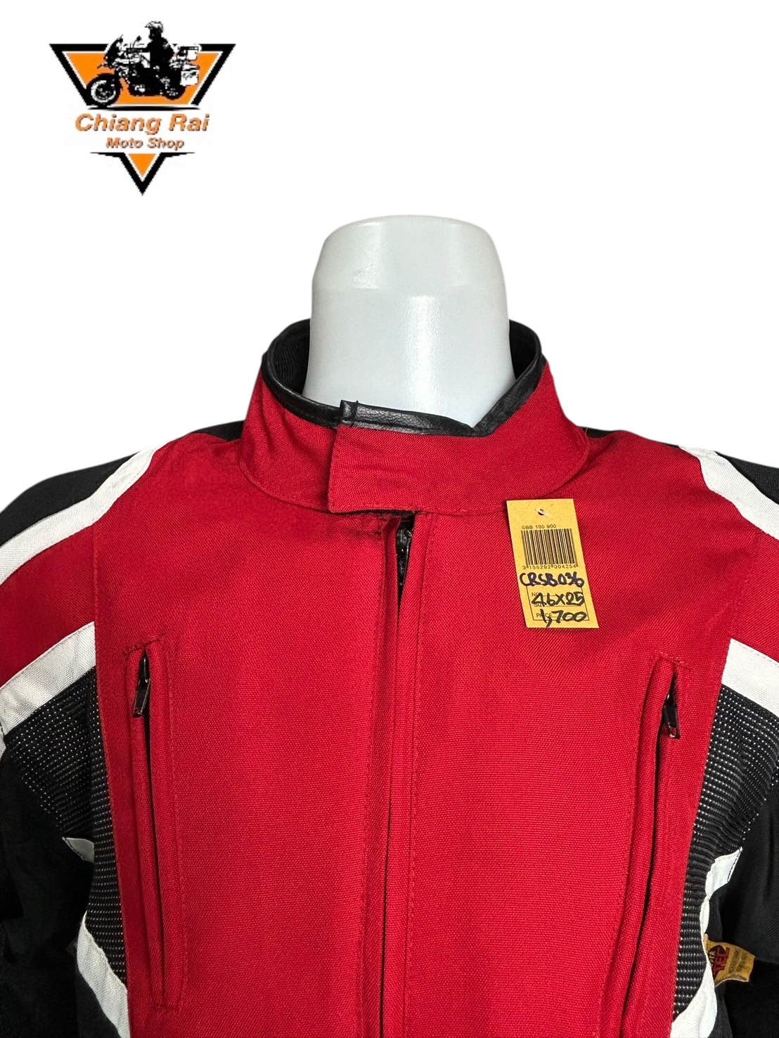 เสื้อขี่มอเตอร์ไซด์( มือสอง) CRSB 036 : อก 46" ยาว 25" (L) **FrankThomas**