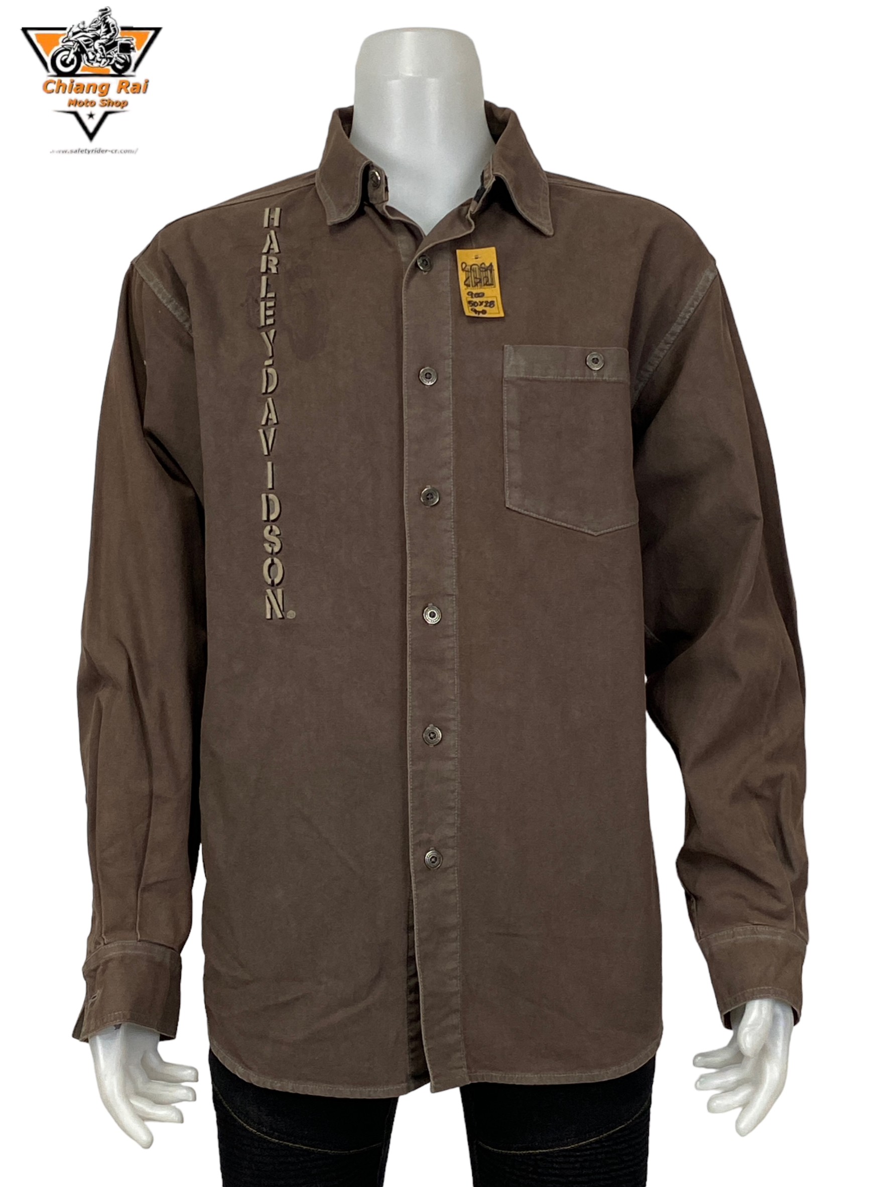 เสื้อขี่มอเตอร์ไซด์( มือสอง) RCSA 672: อก 50" ยาว 28" (XL)**HARLEYDAVIDSON**