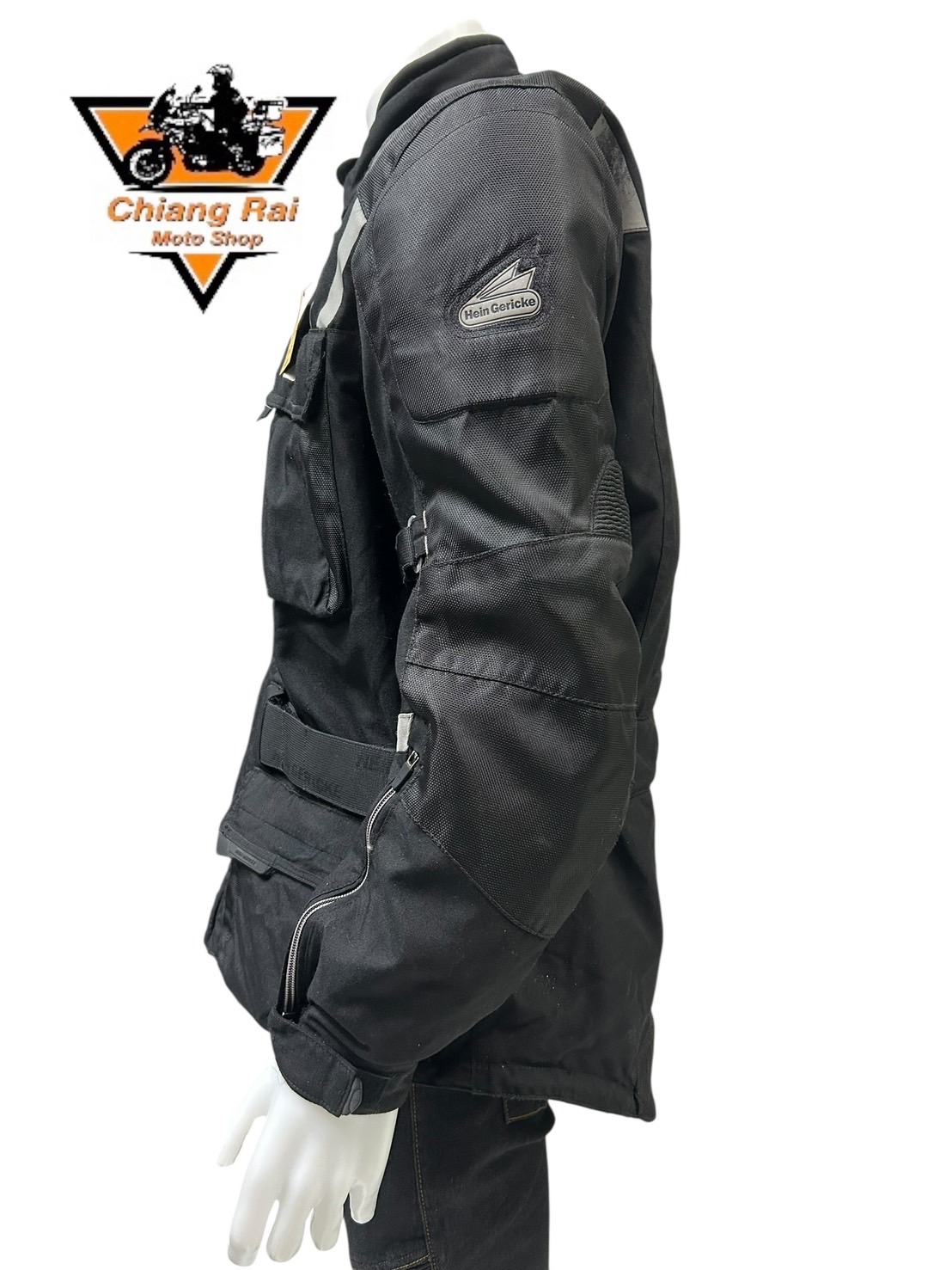 เสื้อขี่มอเตอร์ไซด์( มือสอง) RCTA 792 อก 54" ยาว 28 (2XL) **Hein Gericke**