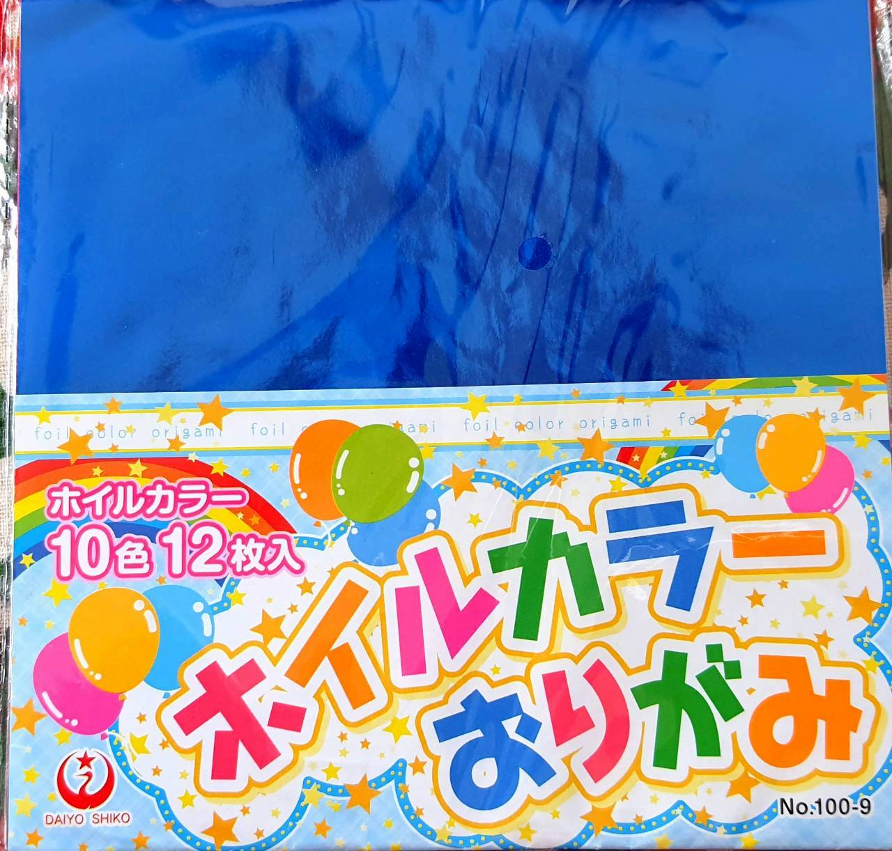 Origami paper กระดาษพับ โอริกามิ Size : 15 x 15 cm จากญี่ปุ่น 10 สี 12 แผ่น