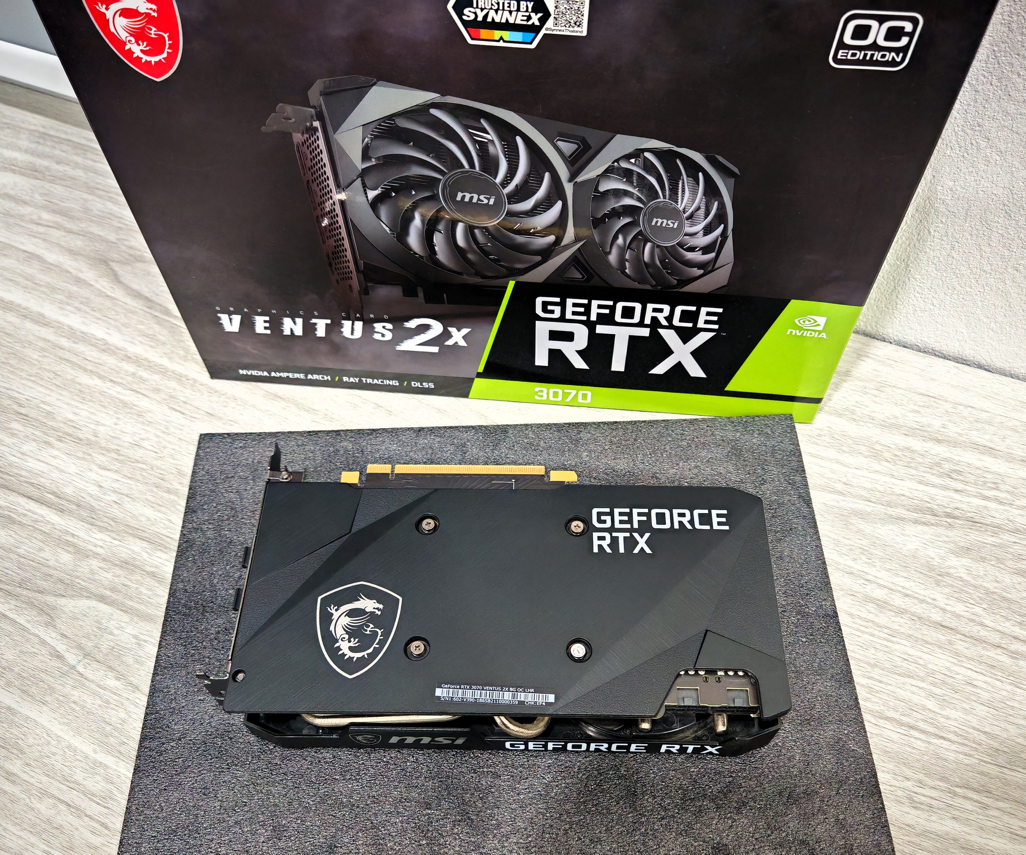 MSI Ventus 2X RTX 3070 8GB OC LHR GDDR6