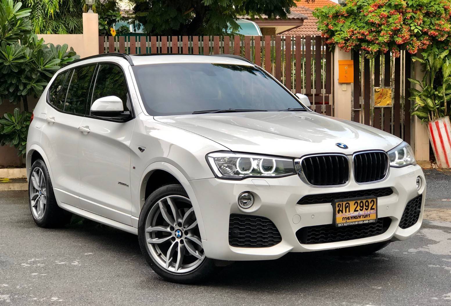 BMW X3 xDrive20d Lci M-Sport (F25) ดีเซลล้วน ปี 2017 แท้