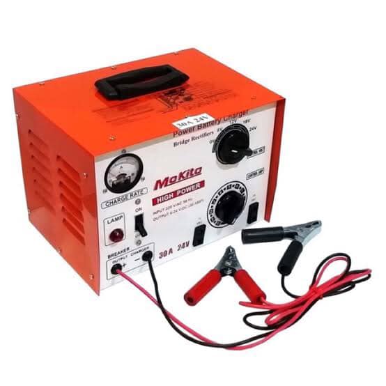 ตู้ชาร์จแบต Makito ปรับโวลต์ได้ 6-24V 30A
