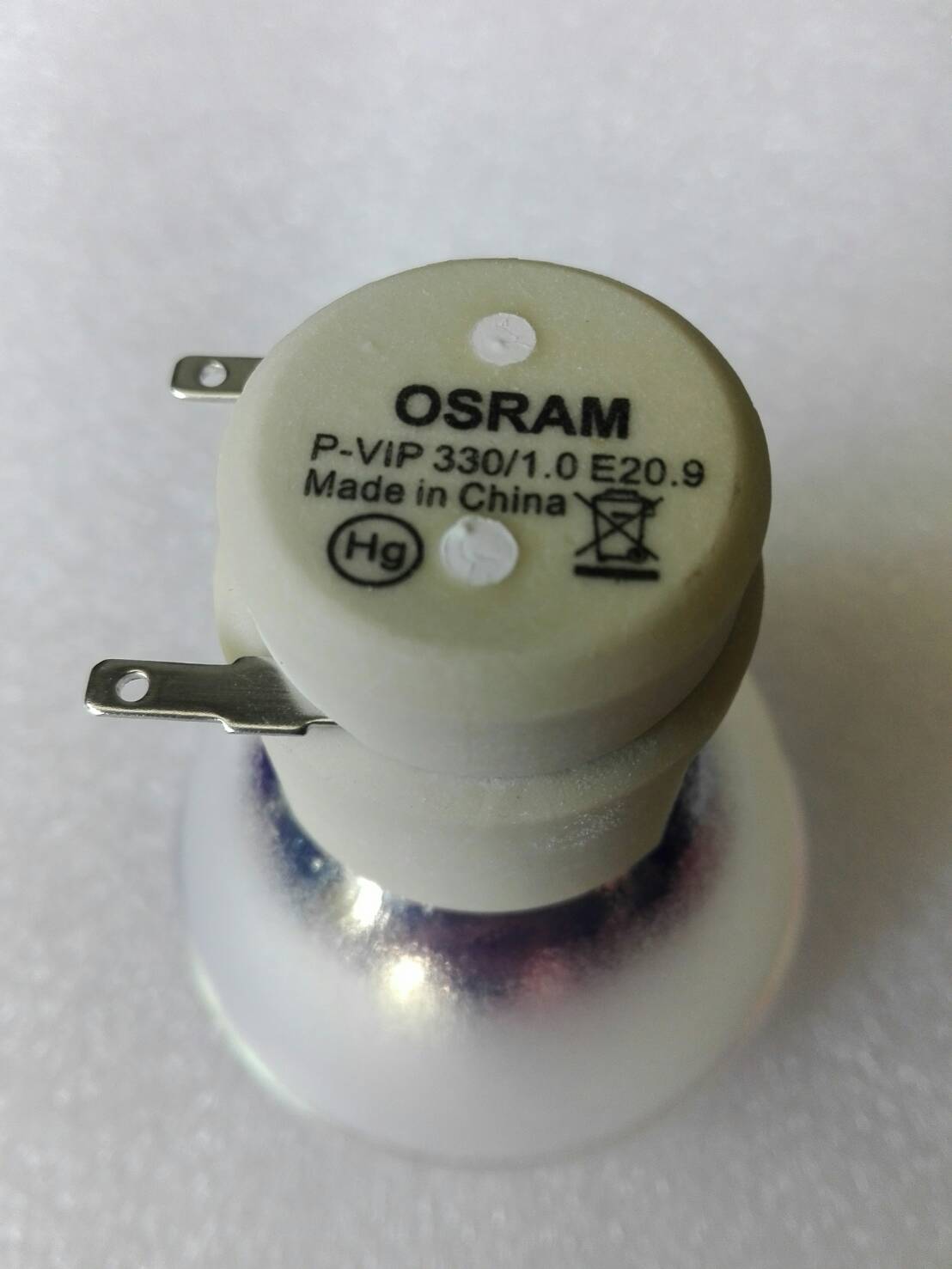 ไส้หลอดโปรเจคเตอร์ Osram P-VIP 330 1.0 E20.9