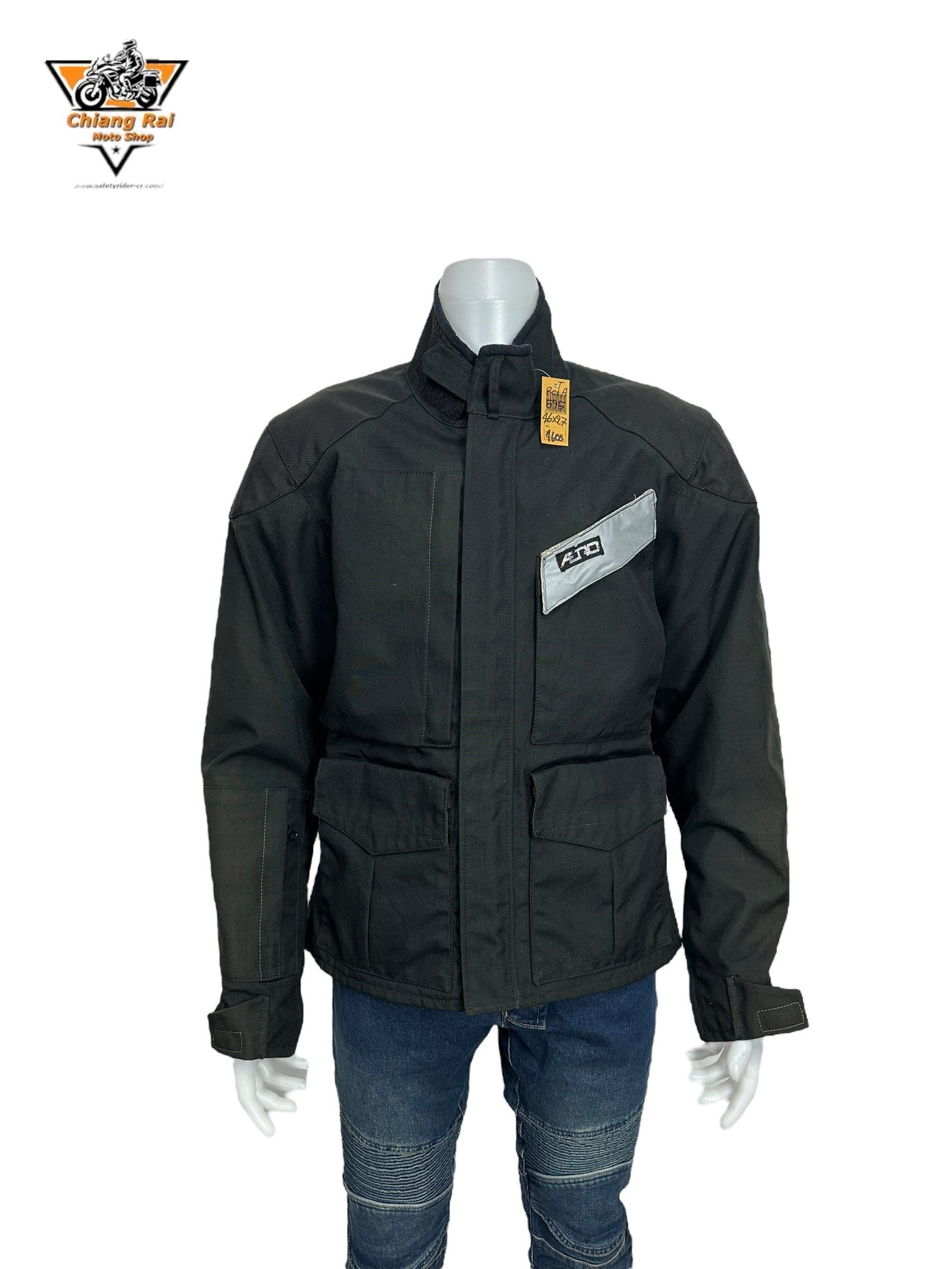 เสื้อขี่มอเตอร์ไซด์( มือสอง) RCTA 595: อก 46" ยาว 27"(L) **ARO**
