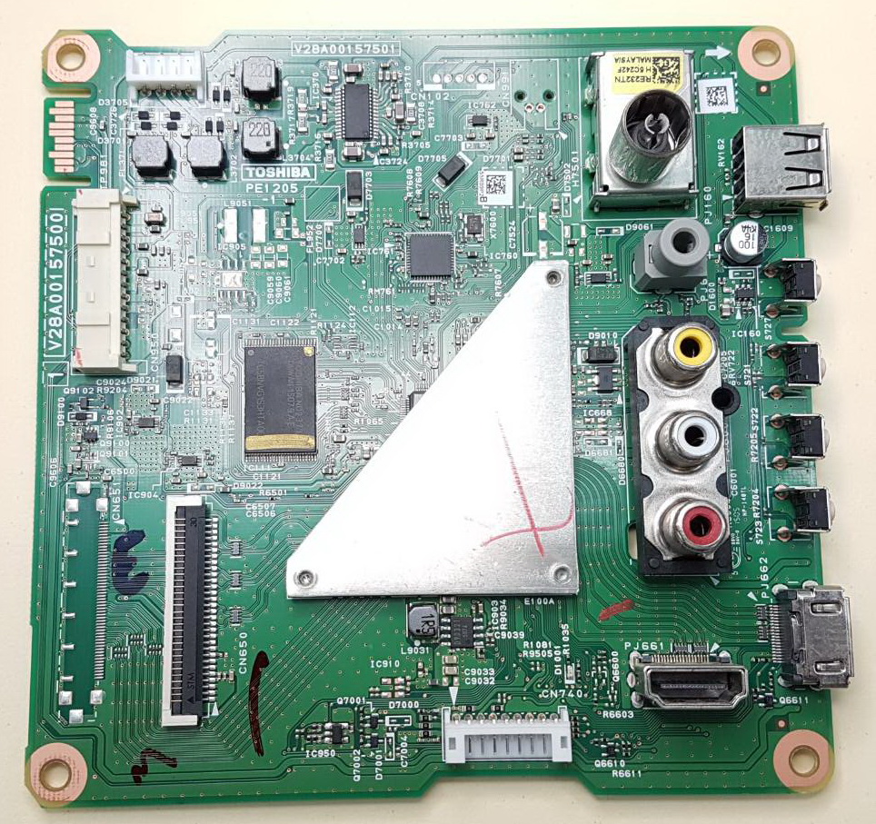 เมนบอร์ด TOSHIBA 32L2550VT