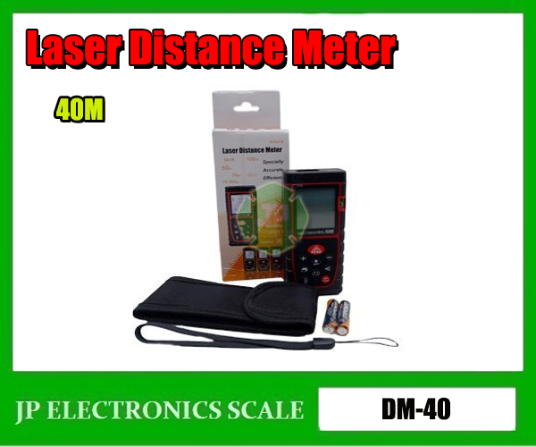 เครื่องวัดระยะเลเซอร์ 40 เมตร รุ่น DM-40