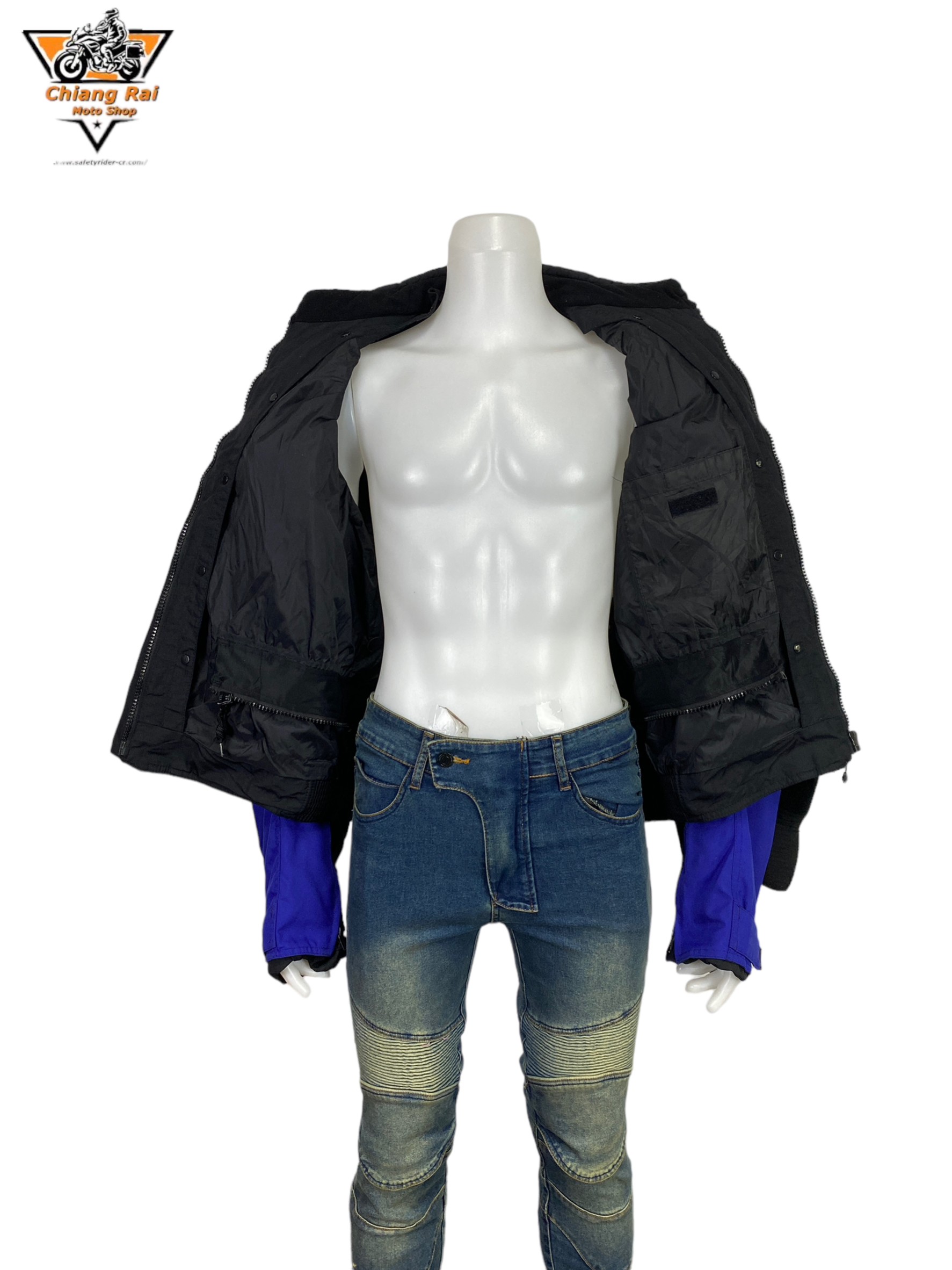 เสื้อขี่มอเตอร์ไซด์( มือสอง) RCSA 706: อก 50" ยาว 26" (XL)**FLF**