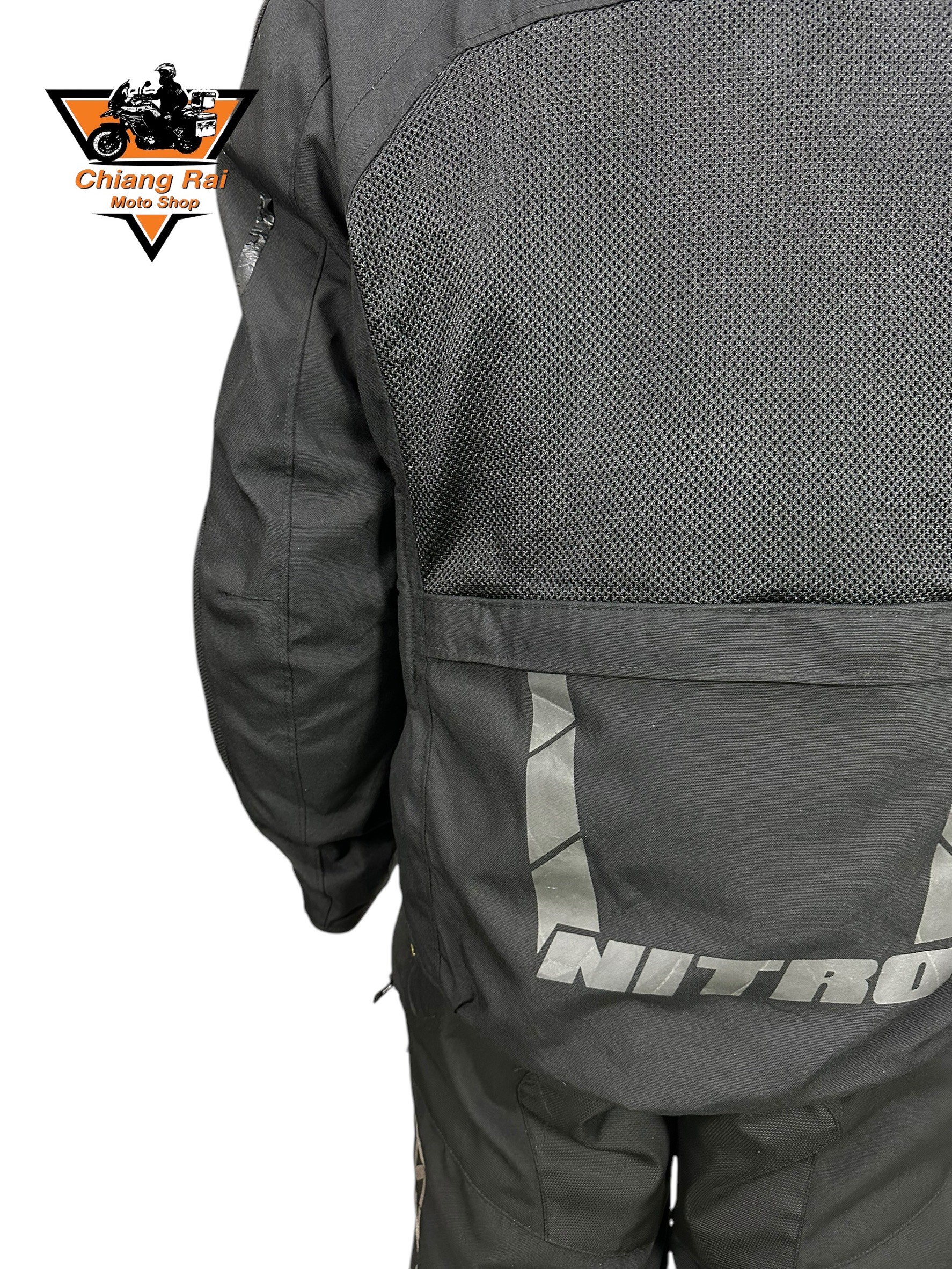 เสื้อขี่มอเตอร์ไซด์( มือสอง) RCSA 993 : อก 46" ยาว 25" (L) **Nitro**