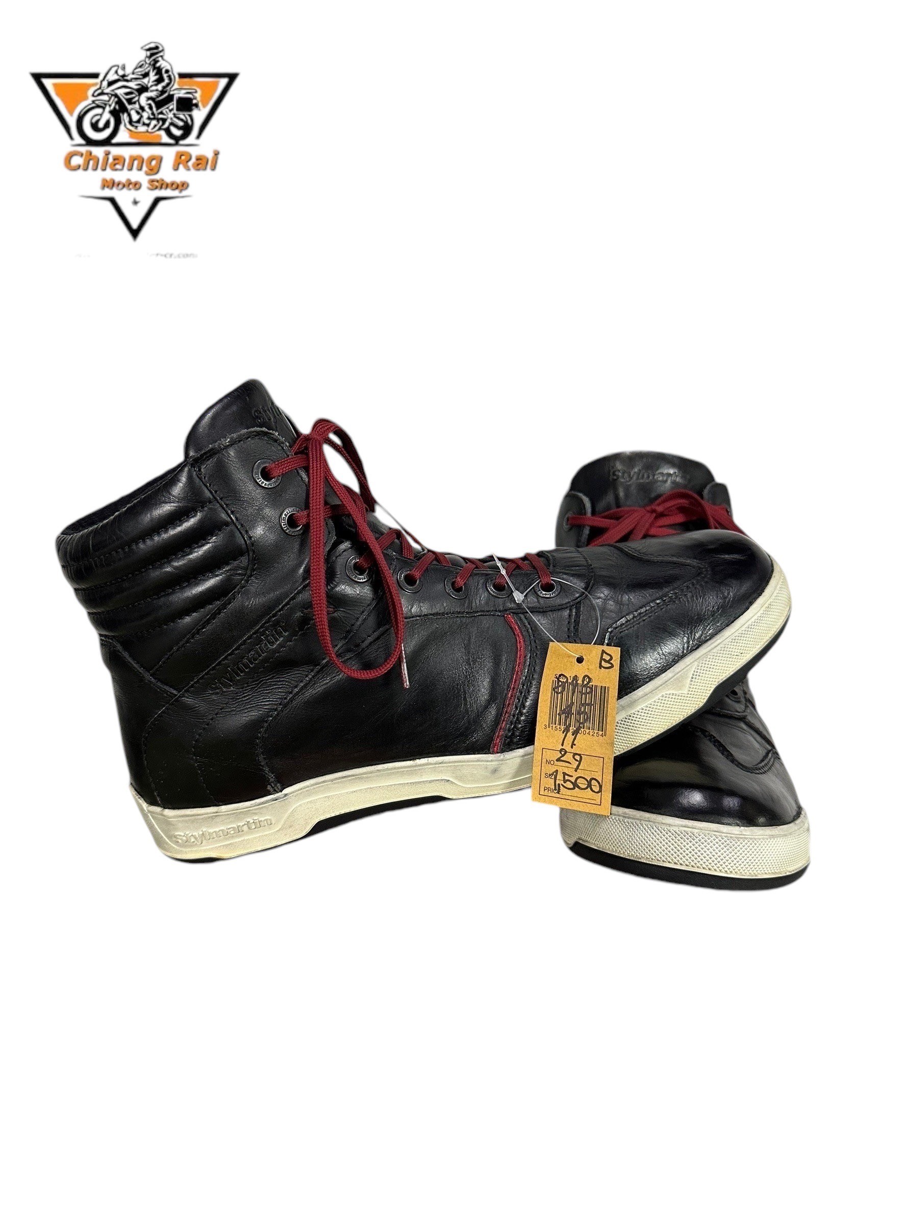 รองเท้าขี่มอเตอร์ไซด์( มือสอง) RCBS-813 Size ขนาดจากป้าย 46:EUR / 11:UK / 29:Cm.(STYIMARTIN)