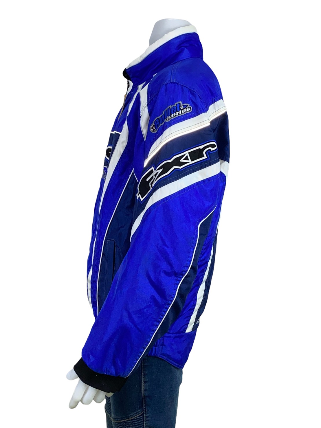 เสื้อขี่มอเตอร์ไซด์( มือสอง) RCSA 040: อก 50" ยาว 27" **FXR** (ไม่มีการ์ด)