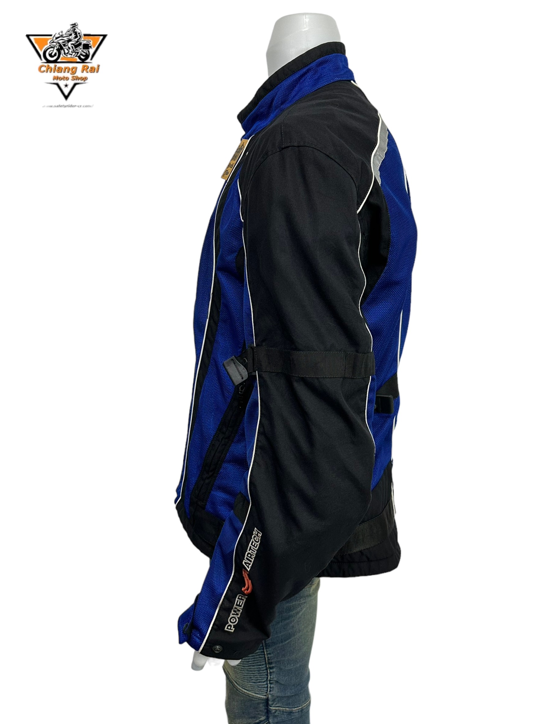 เสื้อขี่มอเตอร์ไซด์( มือสอง) RCSA 802: อก 50" ยาว 26" (XL) **SPIDI**