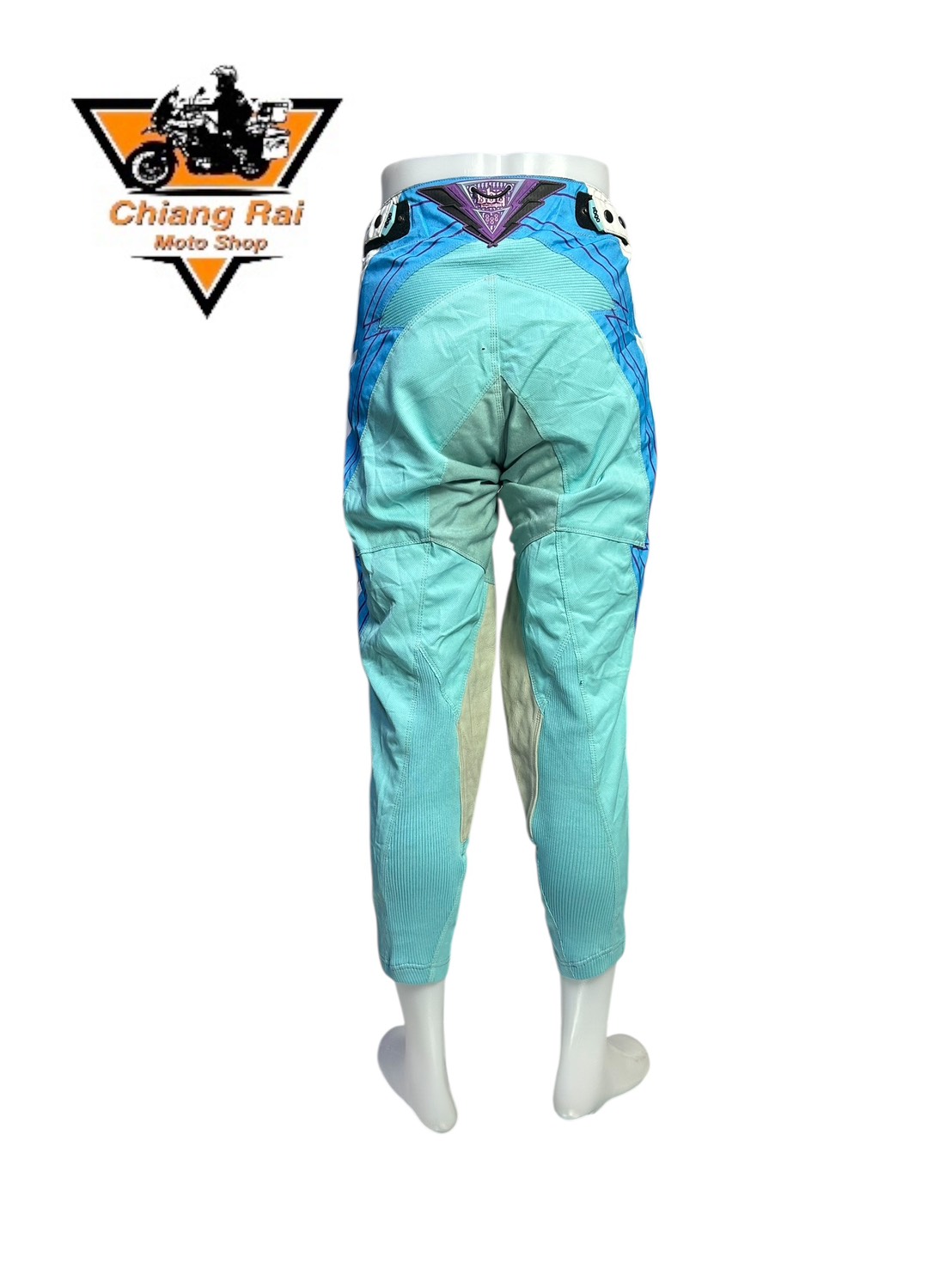 กางเกงขี่มอเตอร์ไซด์ ( มือสอง ) E&A 669: เอว 30" ยาว 29" **888**