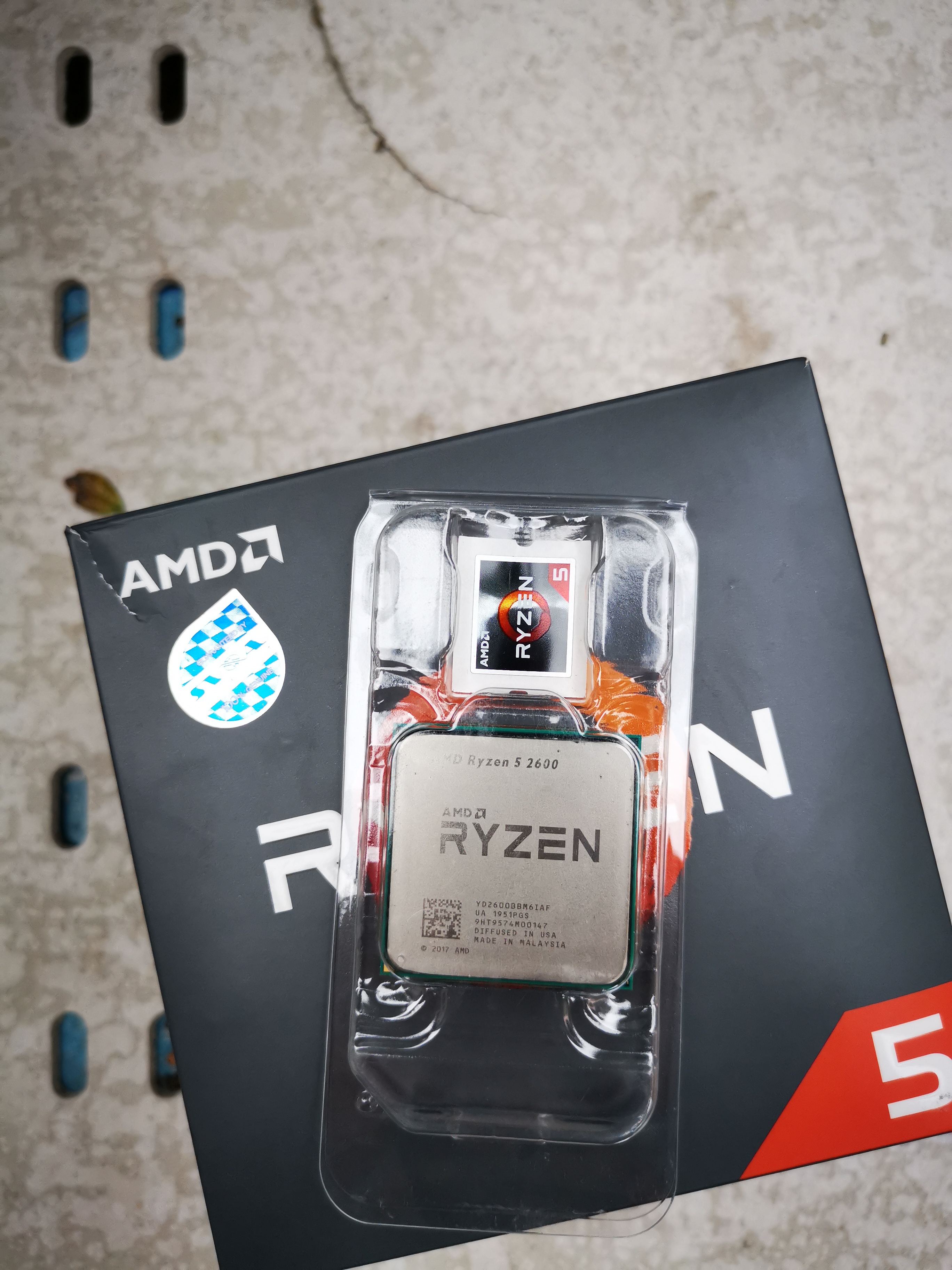 CPU RYZEN5 2600