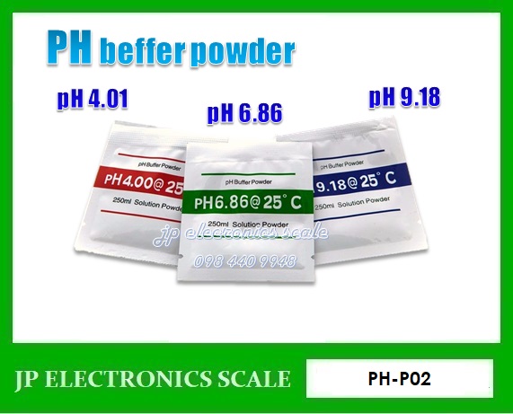 ผงคาริเบท PH น้ำ PH Buffer Powder แบบ 3 จุด