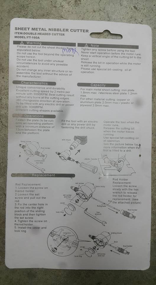 MARCH ตัวแปลงสว่านเป็นเครื่องตัดแนวตั้ง