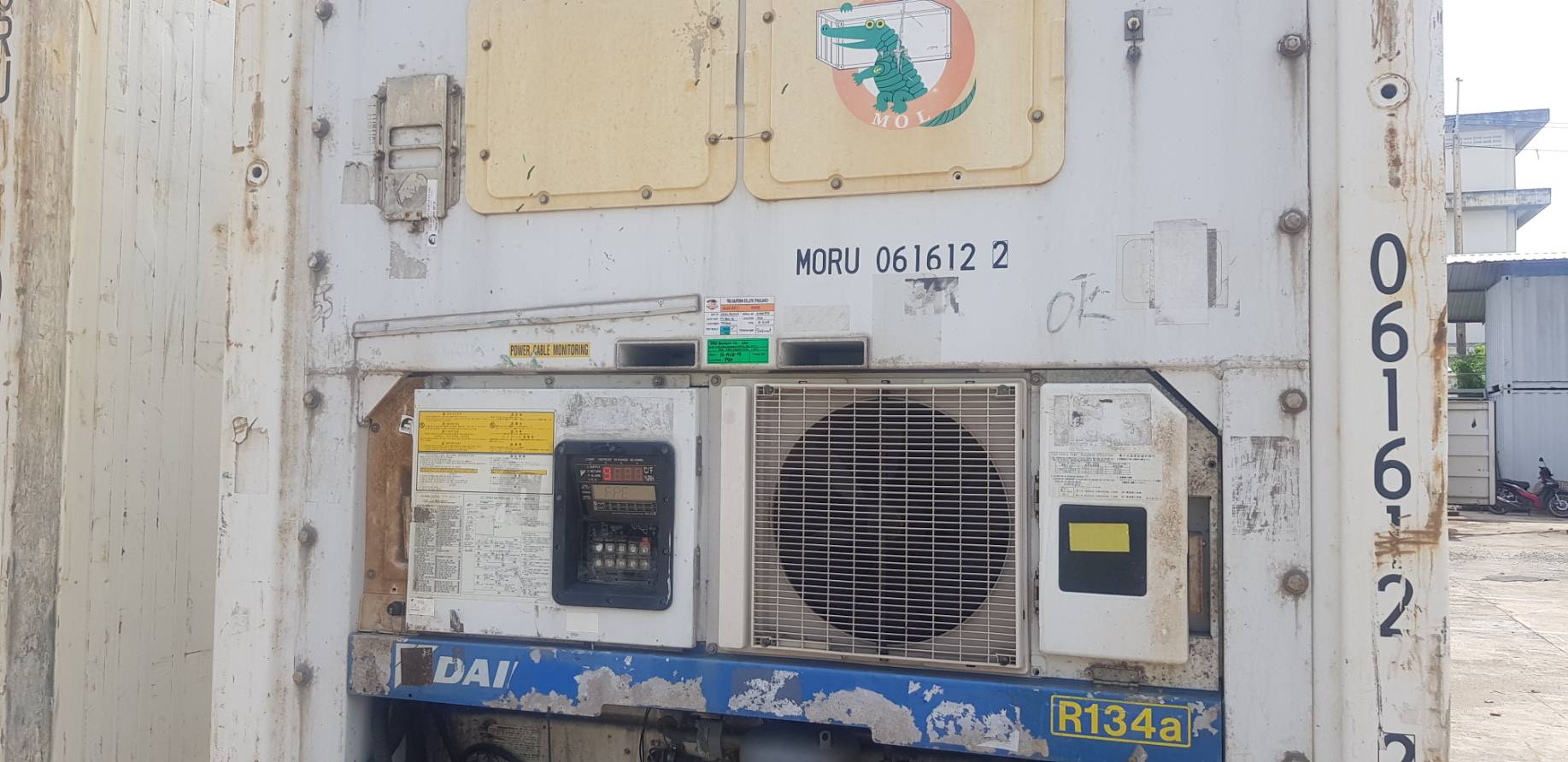 ตู้คอนเทนเนอร์ห้องเย็นขนาด 40 ฟุต