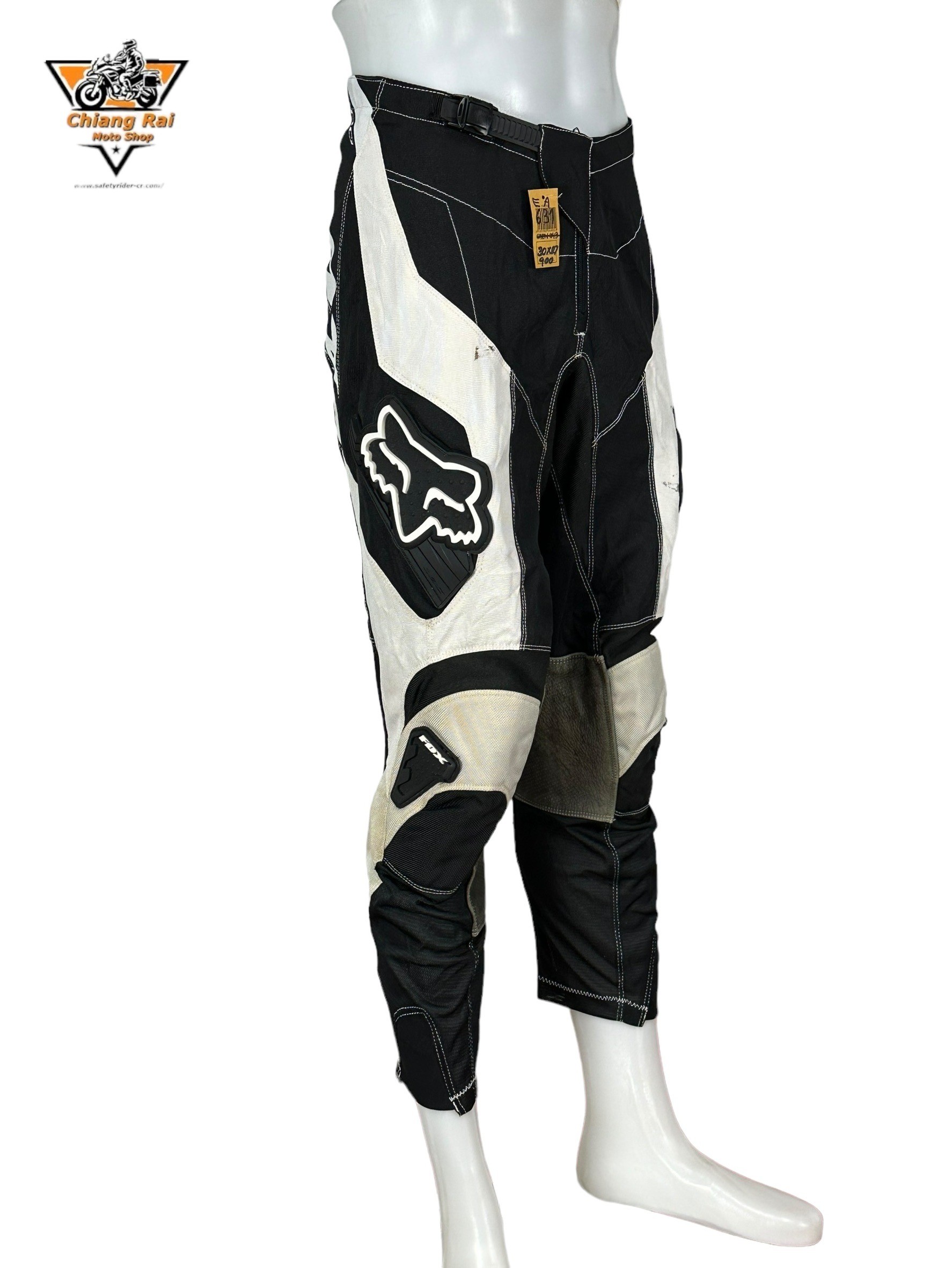 กางเกงขี่มอเตอร์ไซด์ ( มือสอง ) E&A 631: เอว 30" ยาว 27" **FOX**