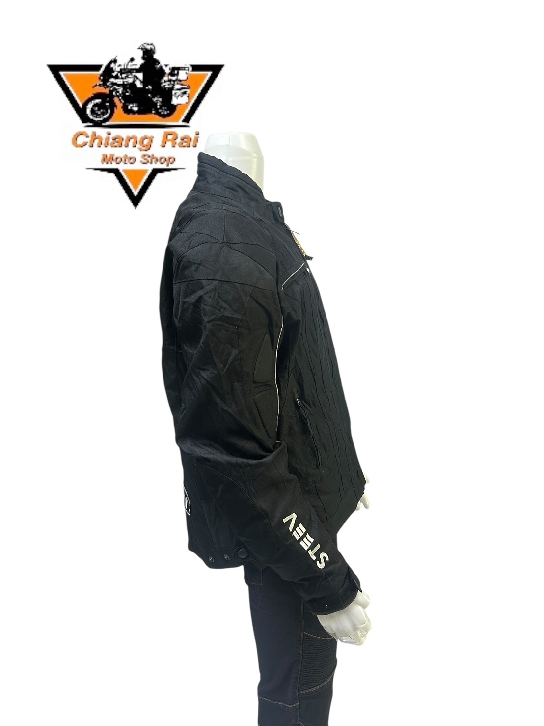 เสื้อขี่มอเตอร์ไซด์( มือสอง) CRSB 062 : อก 48" ยาว 25"(L)**STEEV**