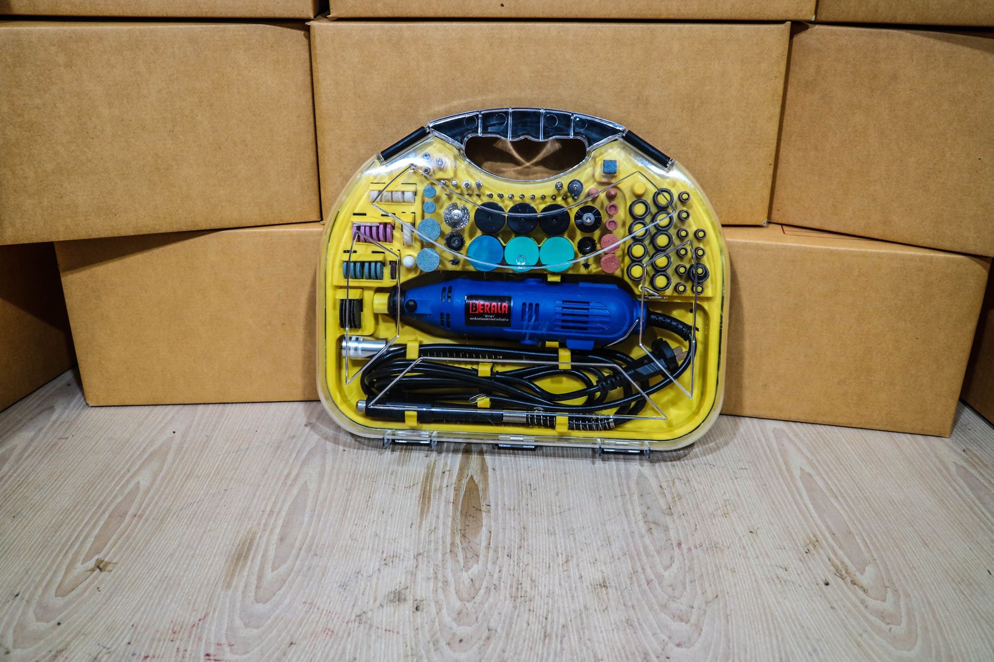 BERALA เครื่องเจียร์สายอ่อนปรับได้ 6 ระดับ