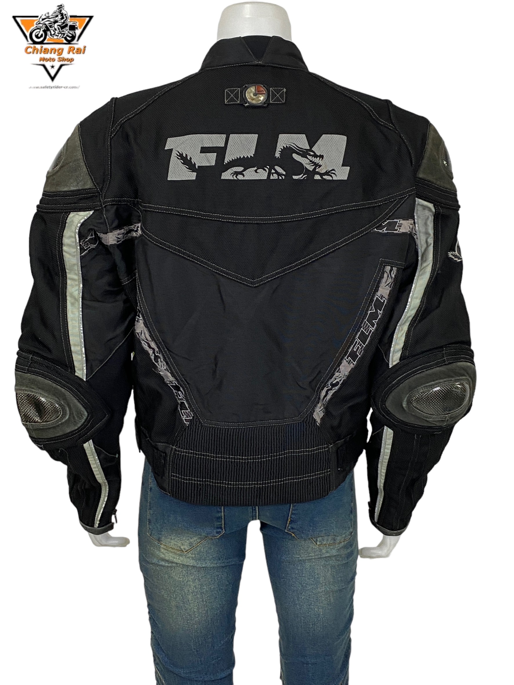 เสื้อขี่มอเตอร์ไซด์( มือสอง) RCSA 682: อก 48-50" ยาว 23" (L-XL)**FLM**