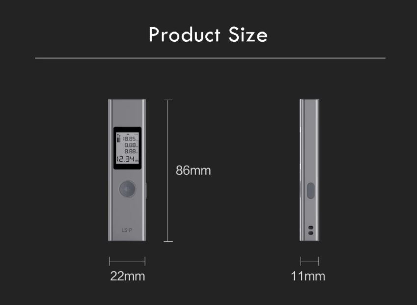 ซ่อมเลเซอร์วัดระยะ ยี่ห้อ Xiaomi Duka รุ่น LS-P อาการชาร์จไฟไม่เข้า