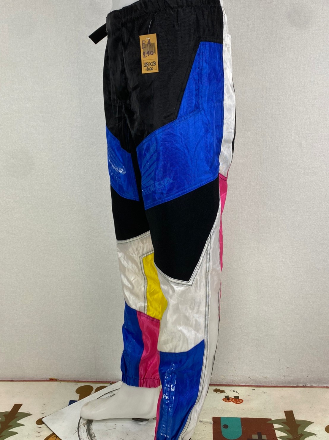 กางเกงขี่มอเตอร์ไซด์ ( มือสอง ) E&A 240: เอว 28" ยาว 28" **HONDA**