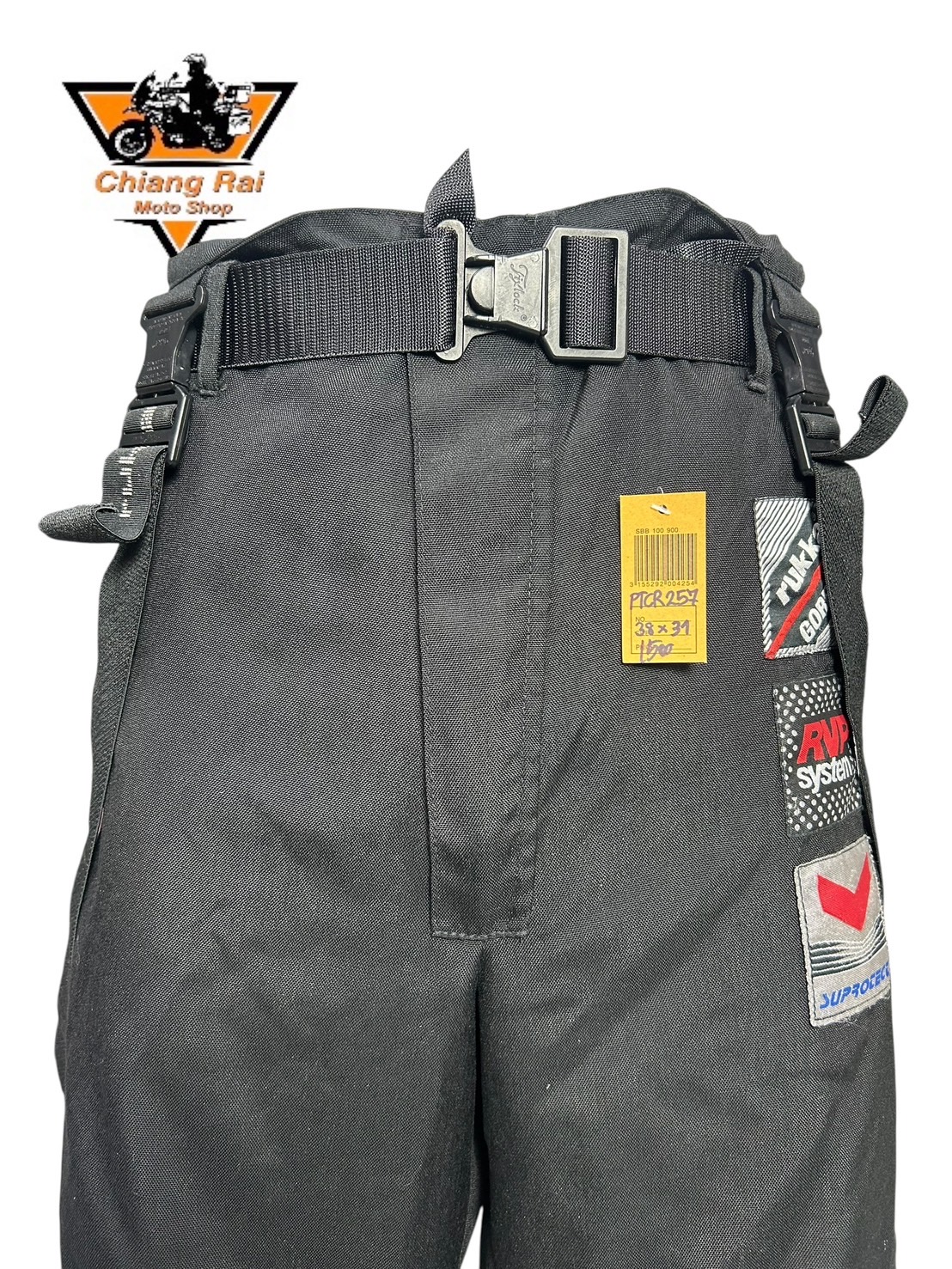 กางเกงขี่มอเตอร์ไซด์ ( มือสอง ) PTCR 257 : เอว 38" ยาว 31" Rukka