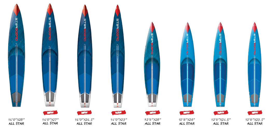 STARBOARD RACE BOARD HYBRID CARBON ALL STAR - บอร์ดแข่ง