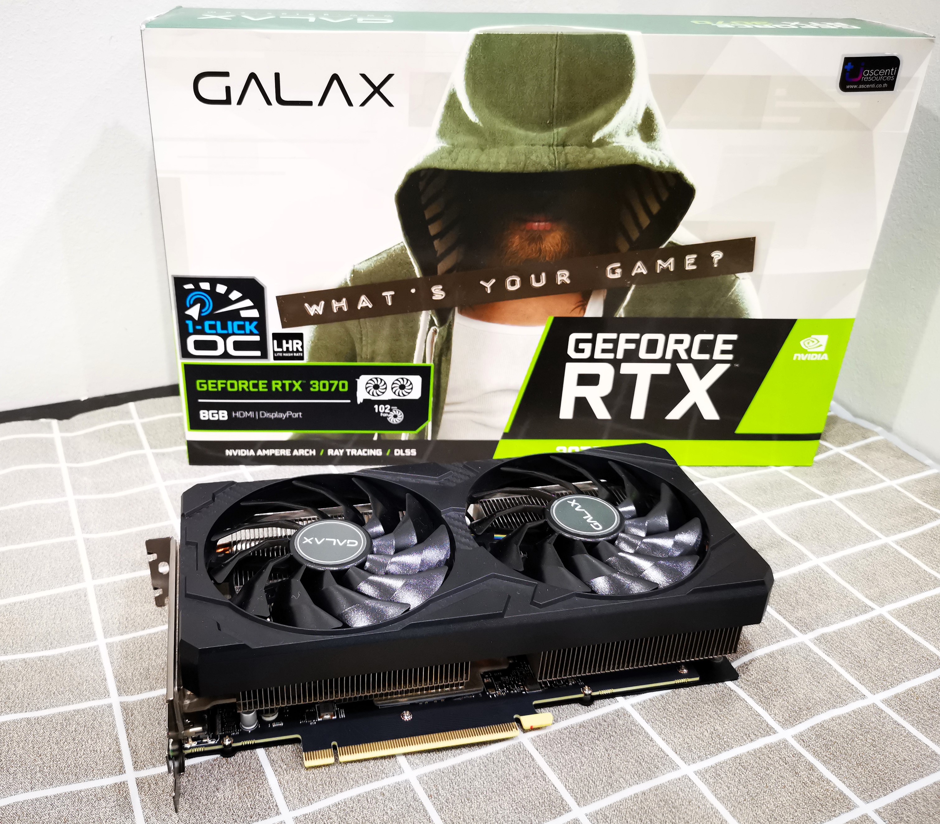 Galax RTX 3070 1-Click OC 8GB GDDR6 LHR