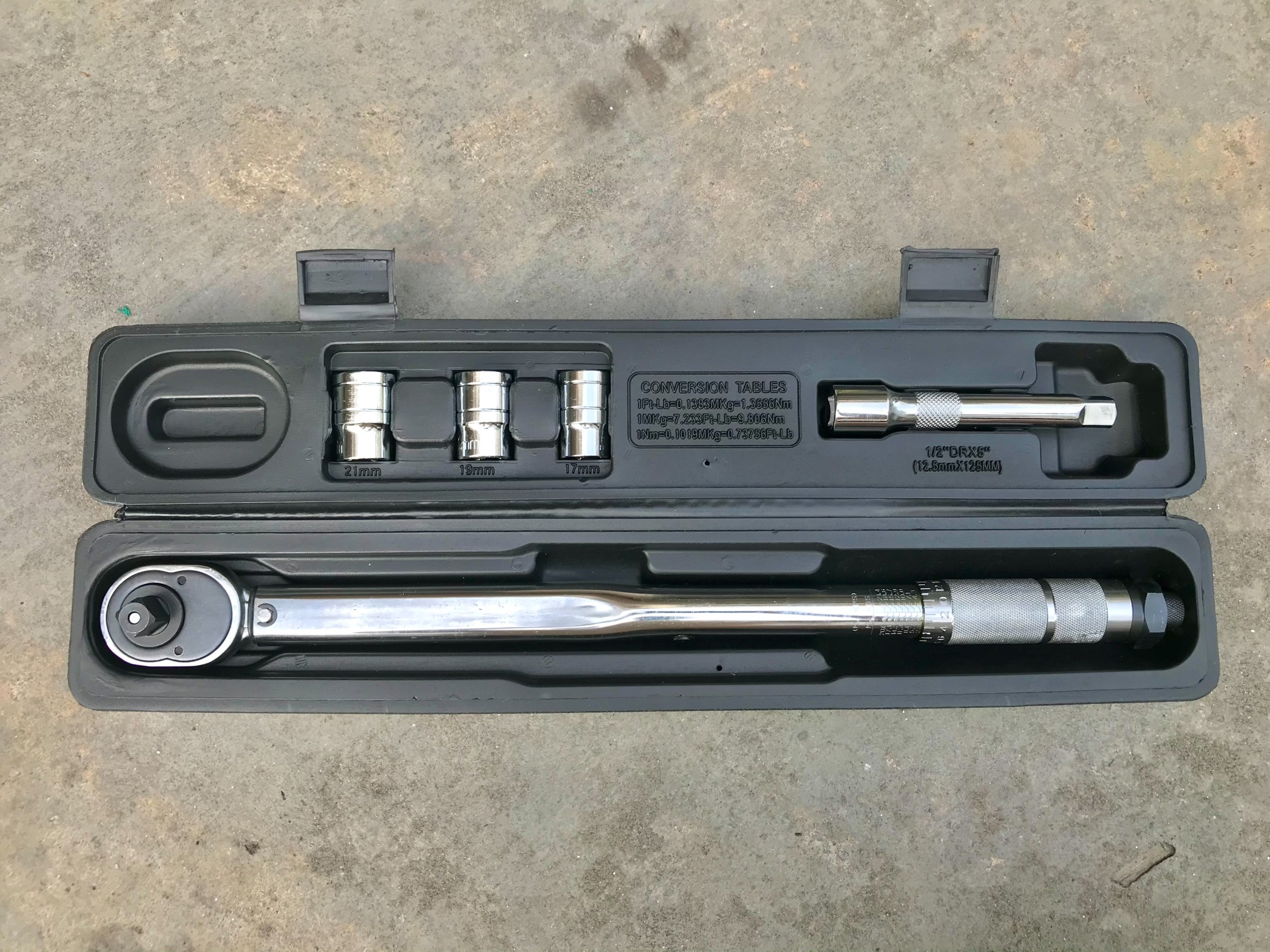 ประแจปอนด์ 1/2″ Anton รุ่นแถมรวม 5 อย่าง