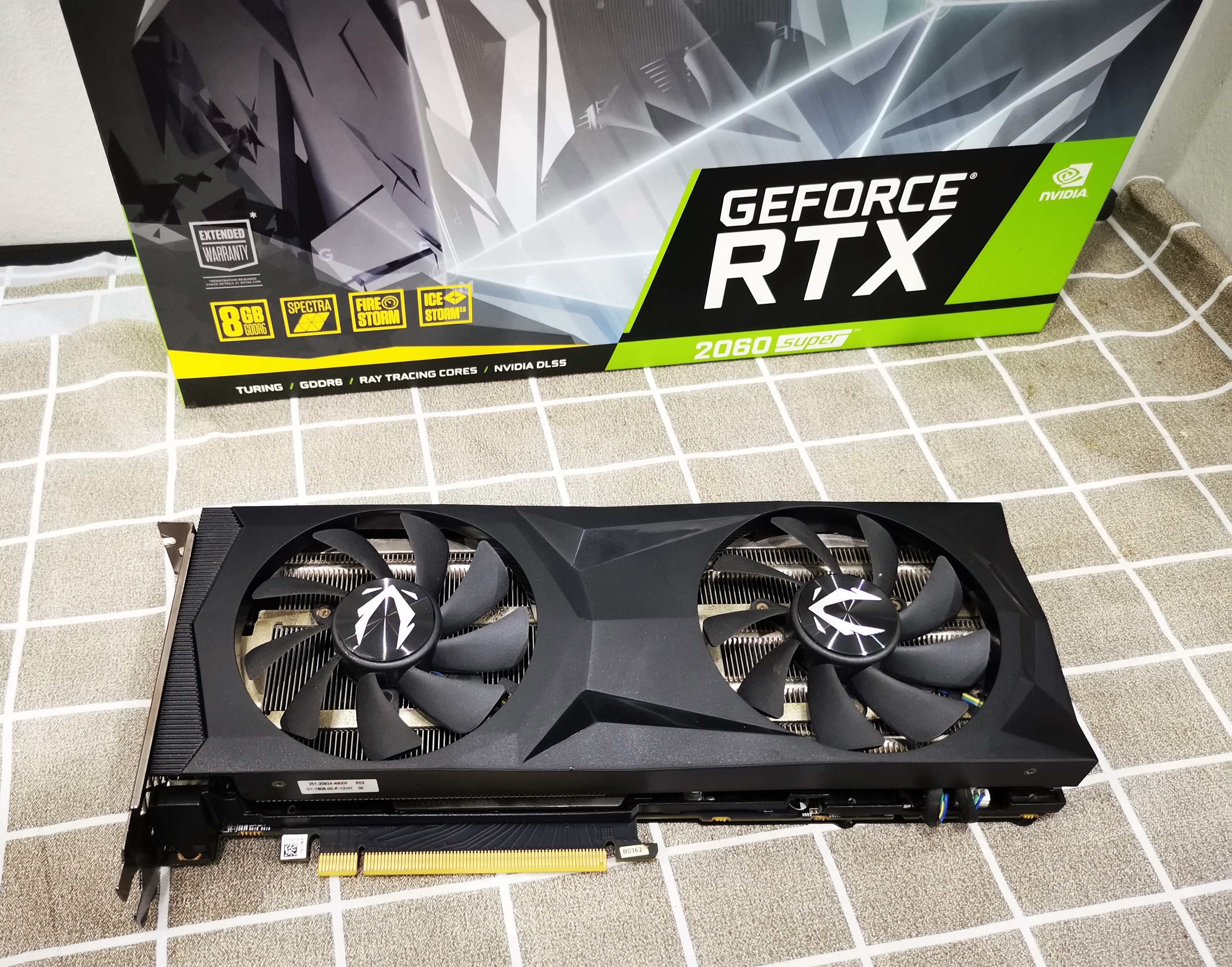 Zotac Gaming RTX 2060 Super AMP 8GB 256Bit GDDR6