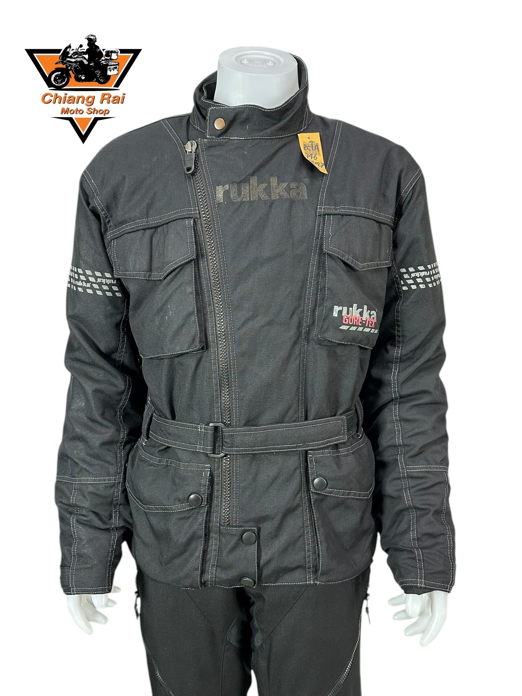 เสื้อขี่มอเตอร์ไซด์( มือสอง) RCTA 746 อก 48" ยาว 27 (L) **rukka**