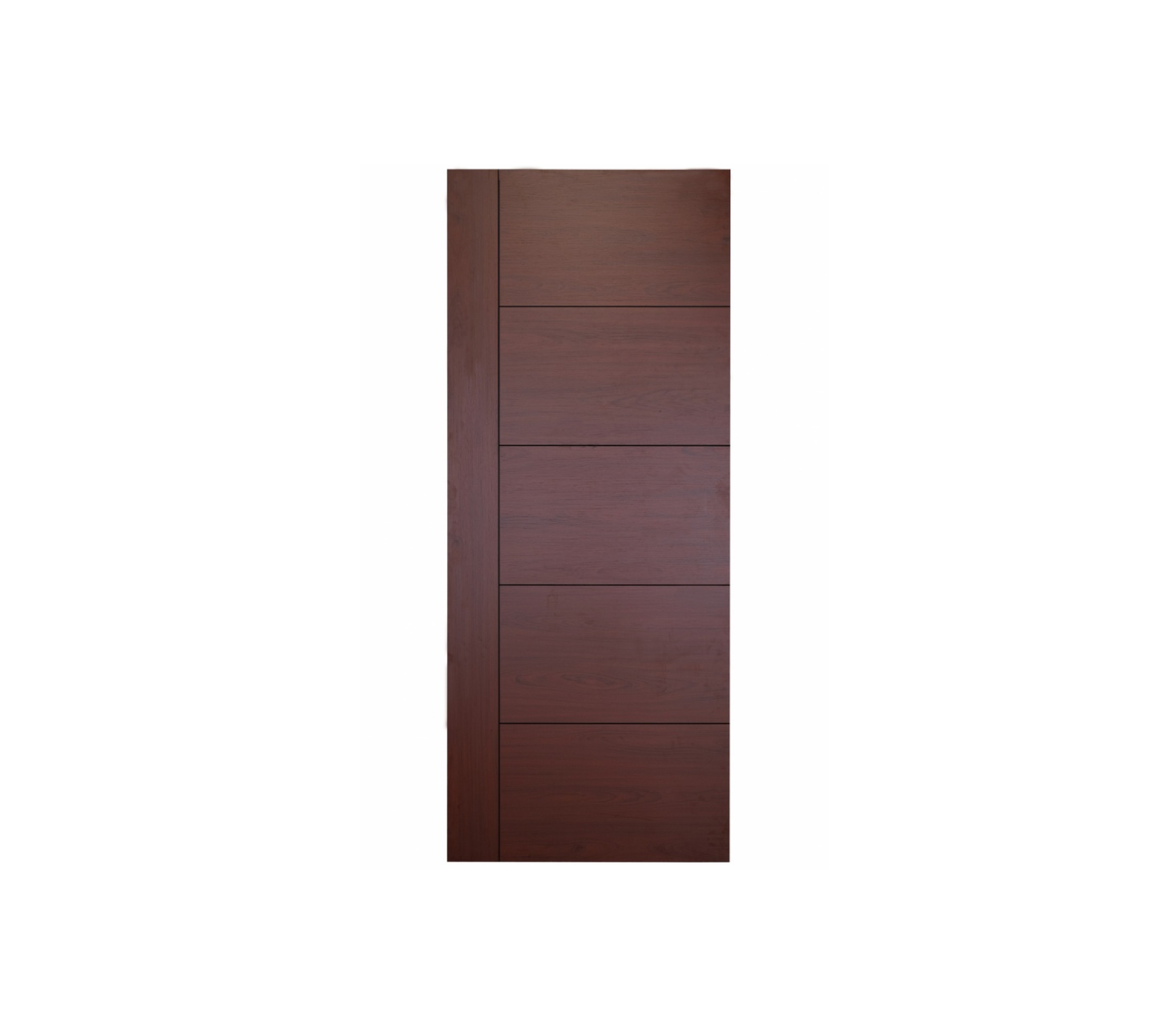 HOLZTUR ประตูเมลามีน MD-FC05-3 80x200ซม. Red Cherry