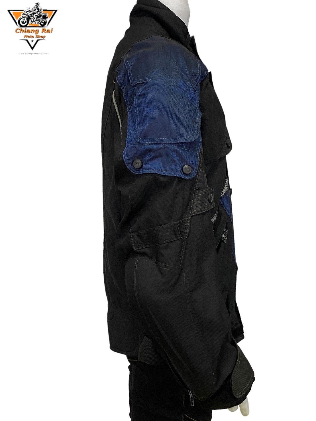 เสื้อขี่มอเตอร์ไซด์( มือสอง) RCSA 538: อก 54" ยาว 26" (2XL) **MOTOMOD**