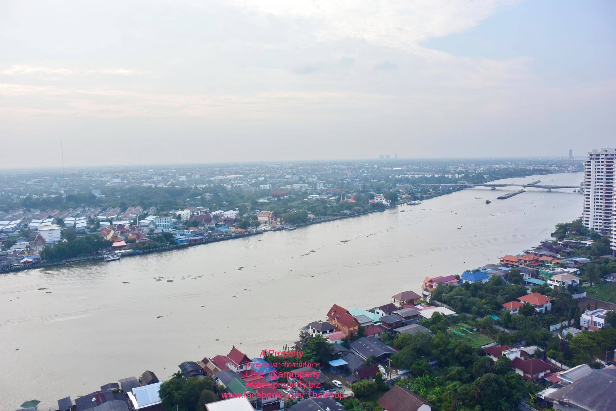 ให้เช่าลุมพินี พิบูลสงคราม-ริเวอร์วิว" ห้องมุม มีเครื่องซักผ้าให้