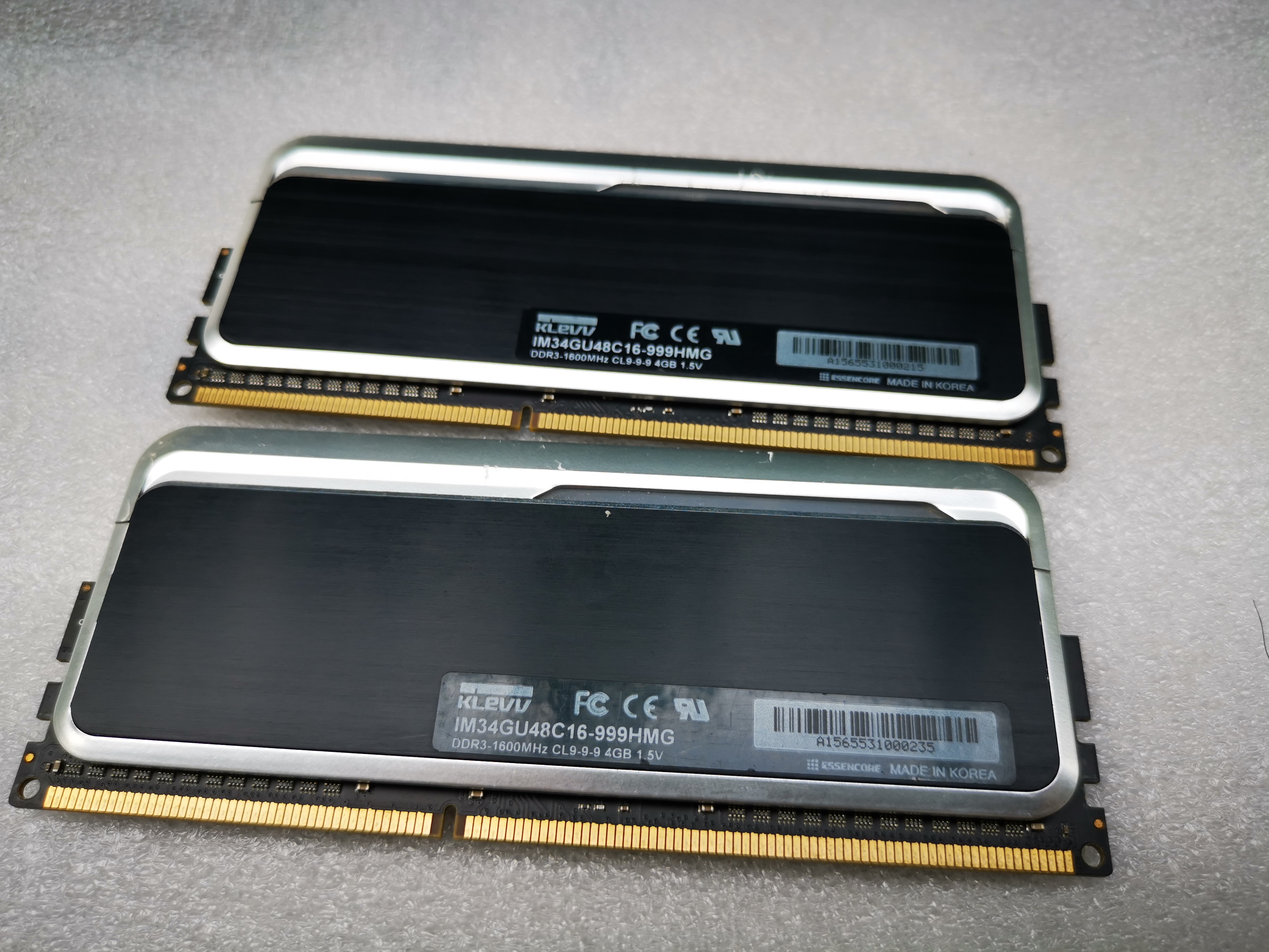 Ram KLevv DDR3 4G/1600