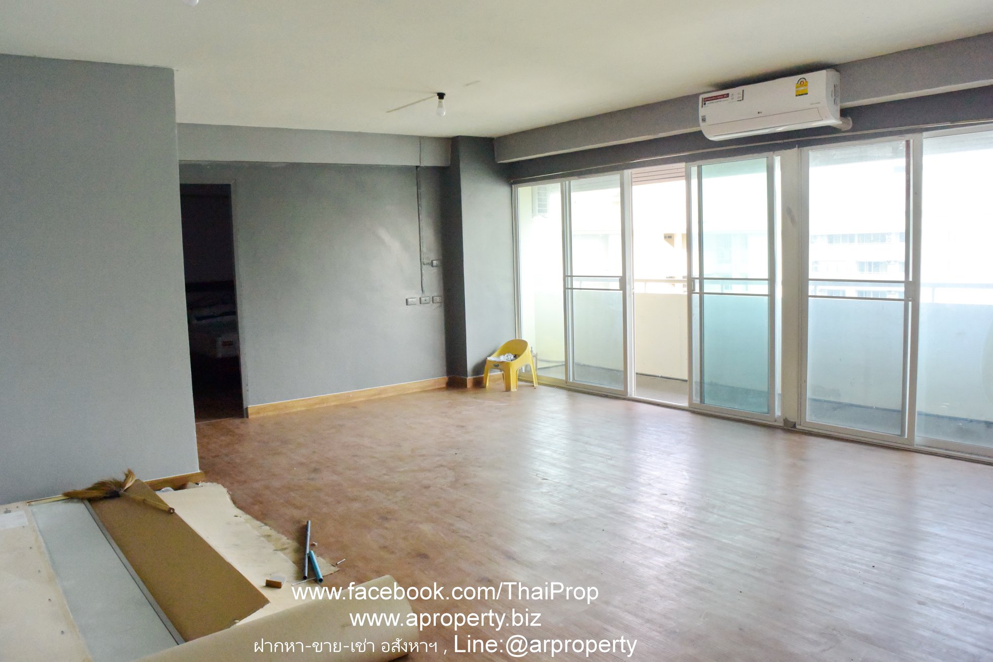ให้เช่า คอนโด 3 ห้องนอน ขนาด 118 ต.ร.ม ติดรถไฟฟ้าศูนย์ราชการนนทร