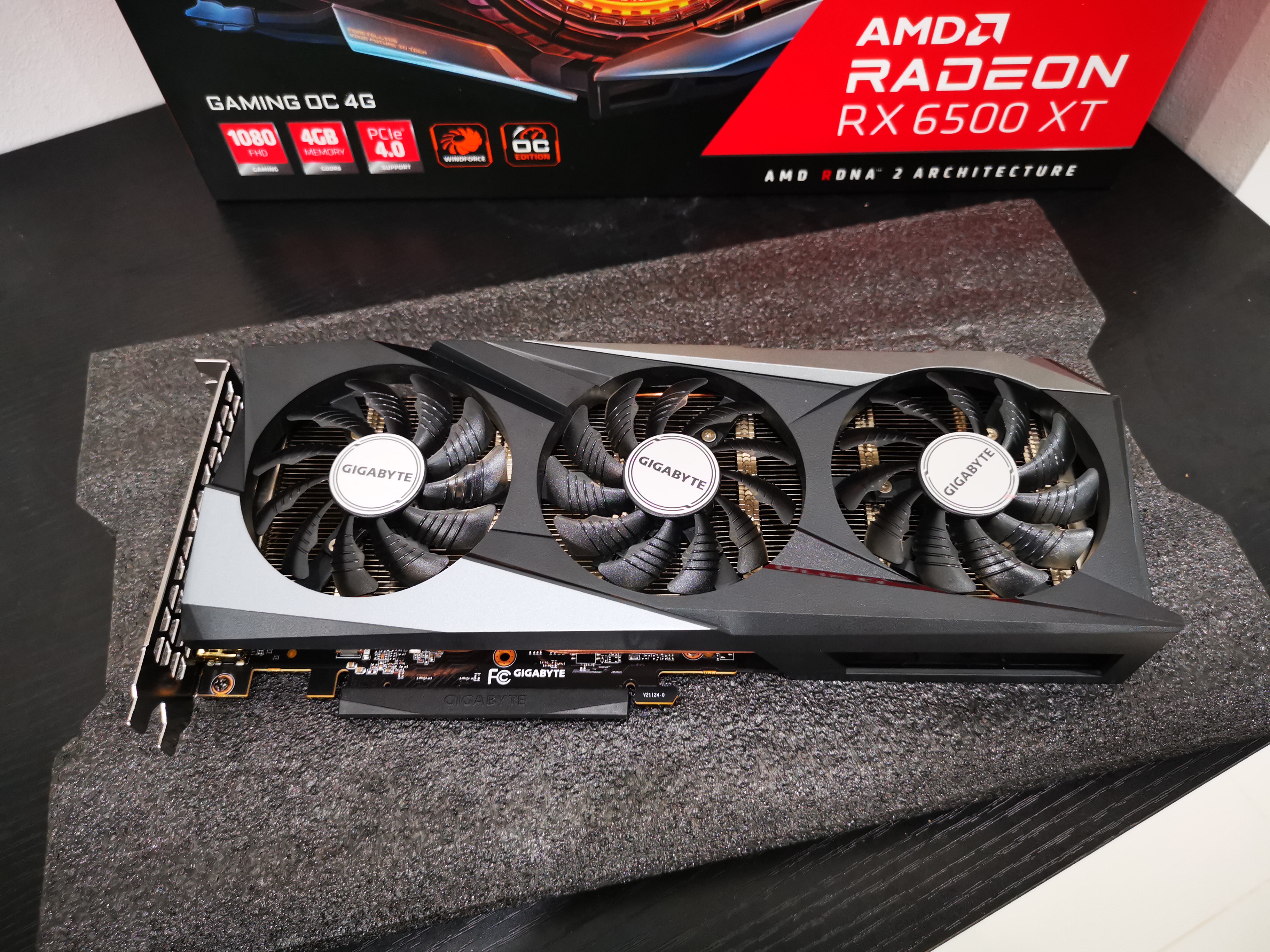 Gigabyte RX 6500 XT GAMING OC 4G GDDR6