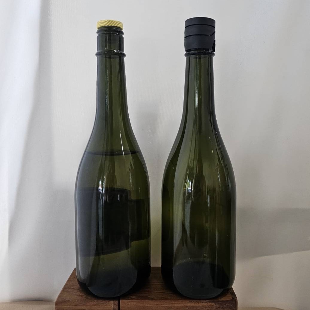 กล่องละ35ใบ ขวดแก้ว720ml รุ่นสาเกเขียว +ฝาล็อค(ไม่ง้อเครื่อง)