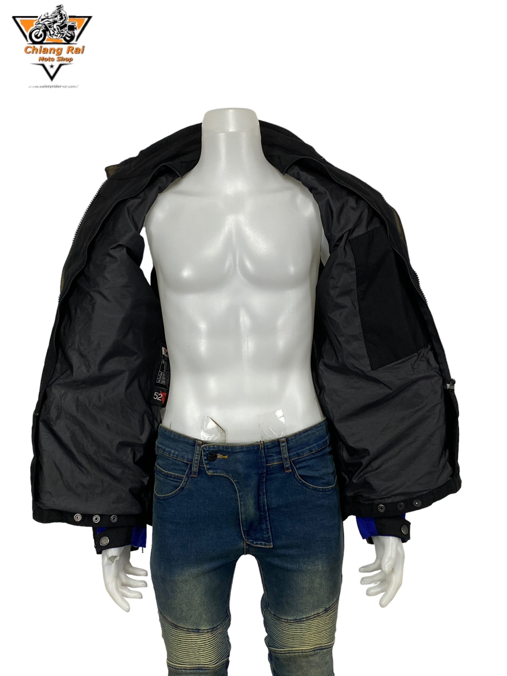 เสื้อขี่มอเตอร์ไซด์( มือสอง) RCTA 493: อก 52" ยาว 30" (2XL) **DAINESE**